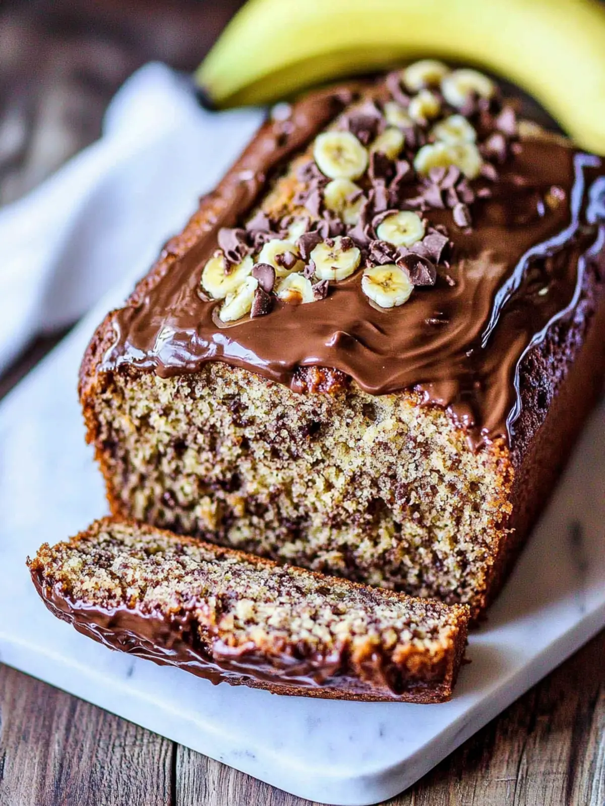 Irresistible Nutella Banana Bread with a Creamy Twist 3 Nutella Banana Bread