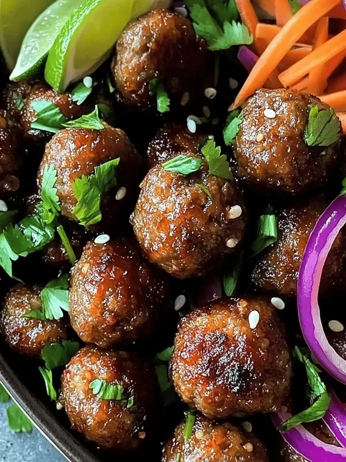Banh Mi Meatballs: Quick, Flavor-Packed Appetizer Delight 3 Banh Mi Meatballs