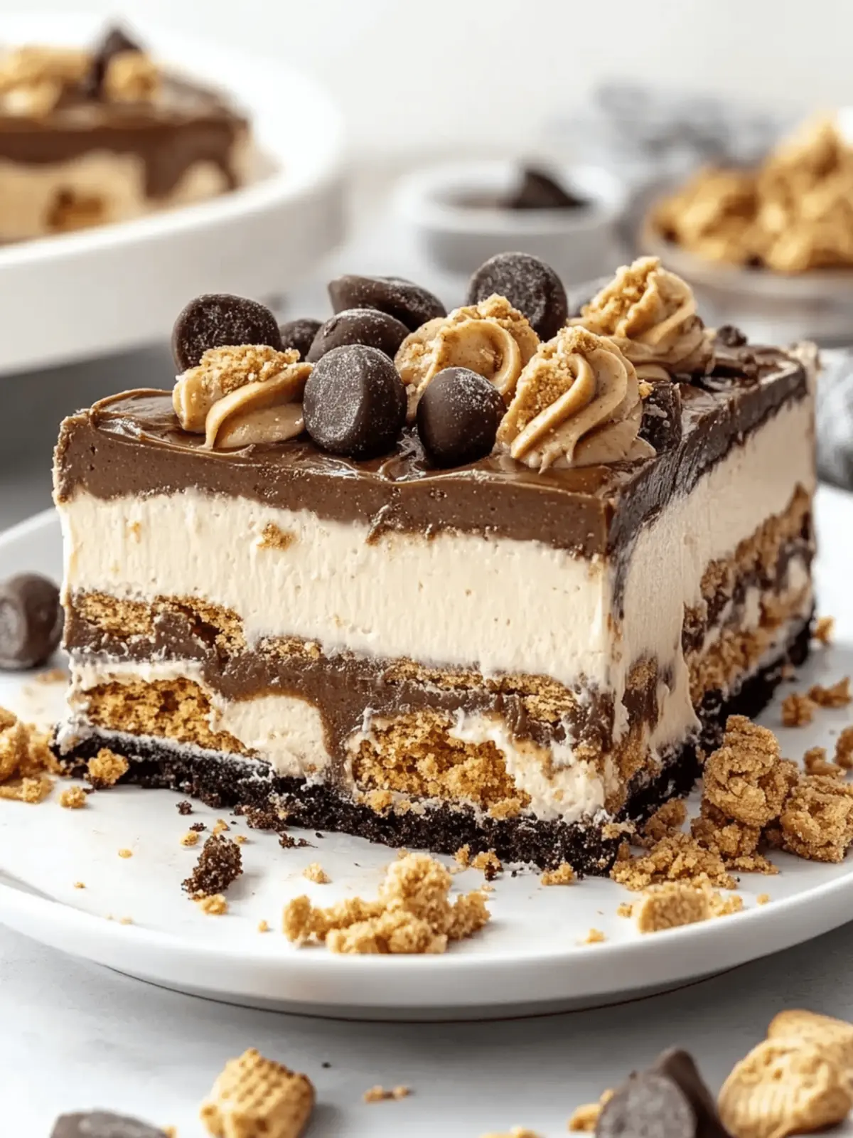 Decadent Peanut Butter Icebox Cake: Your No-Bake Dream Dessert 3 Peanut Butter Icebox Cake
