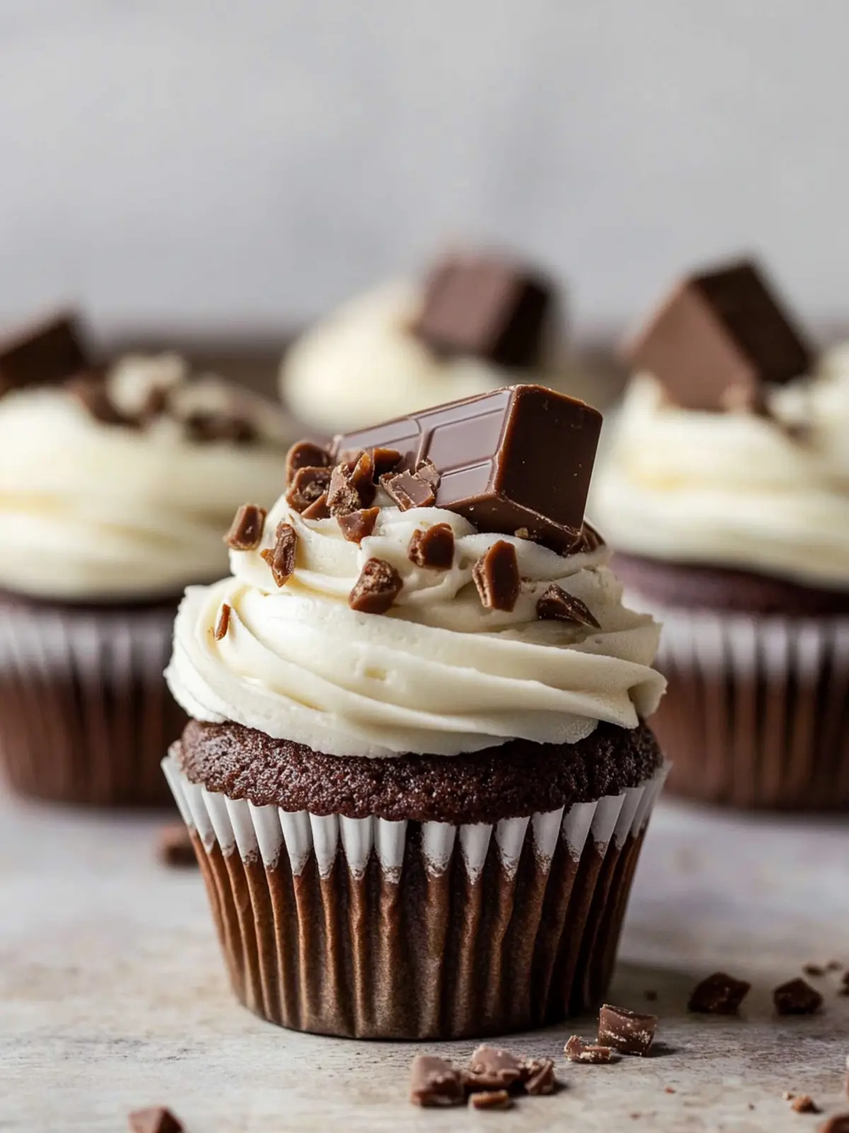 Irresistible Kit Kat Cupcakes That Will Wow Your Guests 3 Kit Kat Cupcakes
