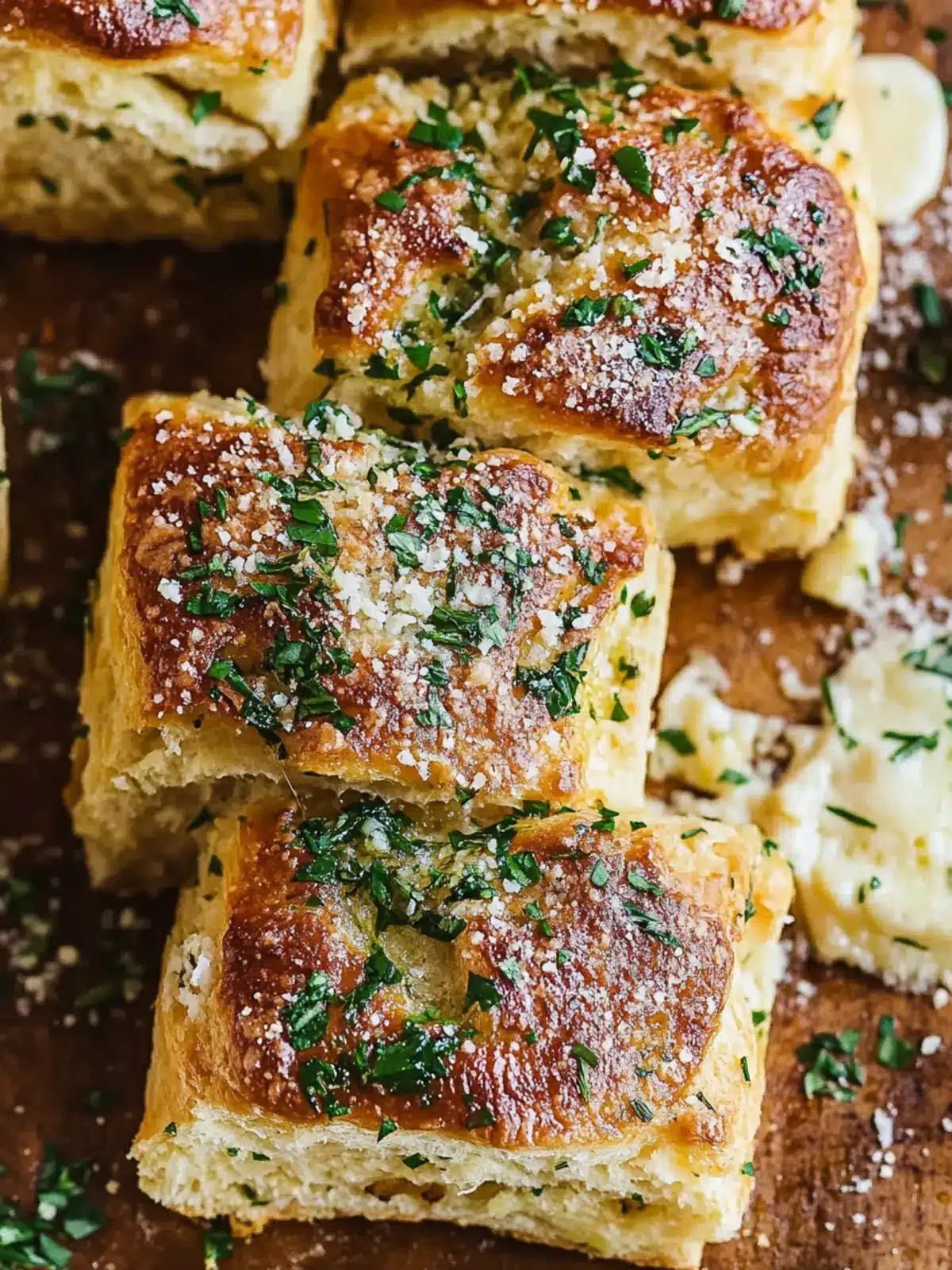 Garlic Bread Biscuits: Flaky Delights for Your Thanksgiving Table 3 Garlic Bread Biscuit