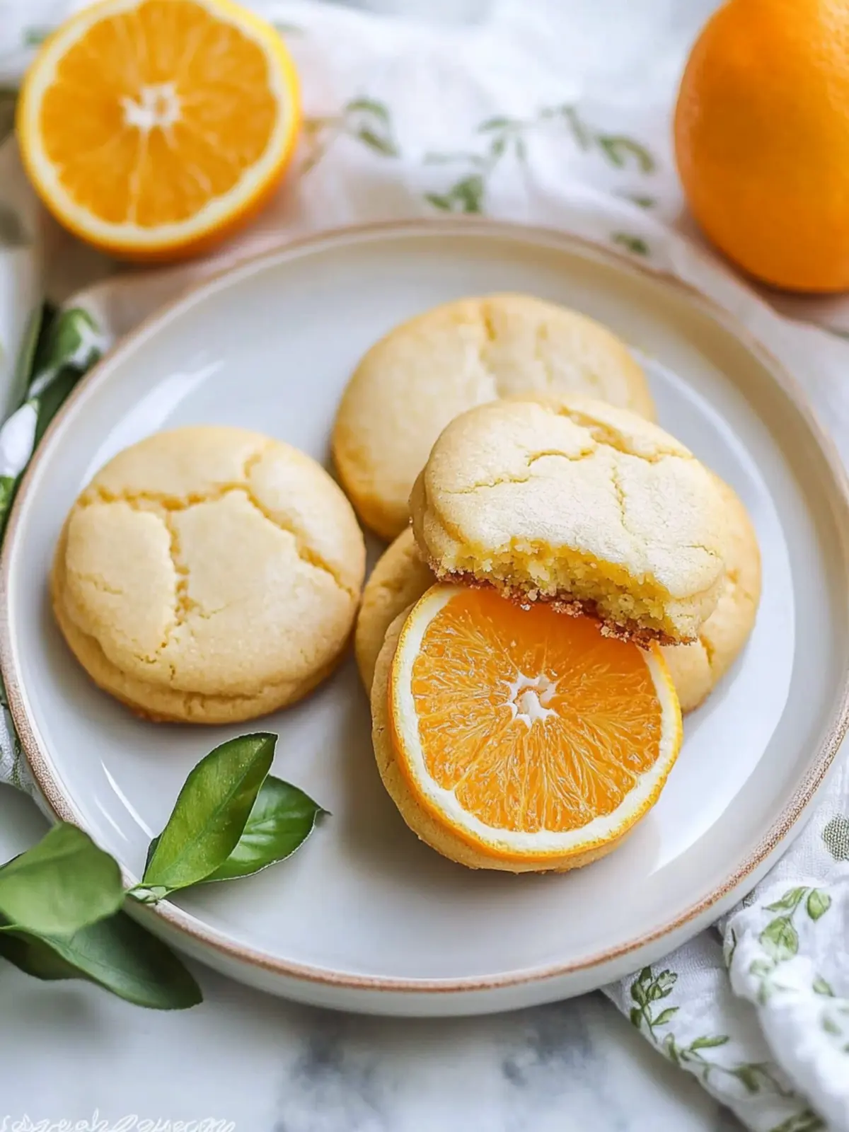 Deliciously Easy Orange Cookies for a Citrus Bliss Treat 4 Orange Cookies