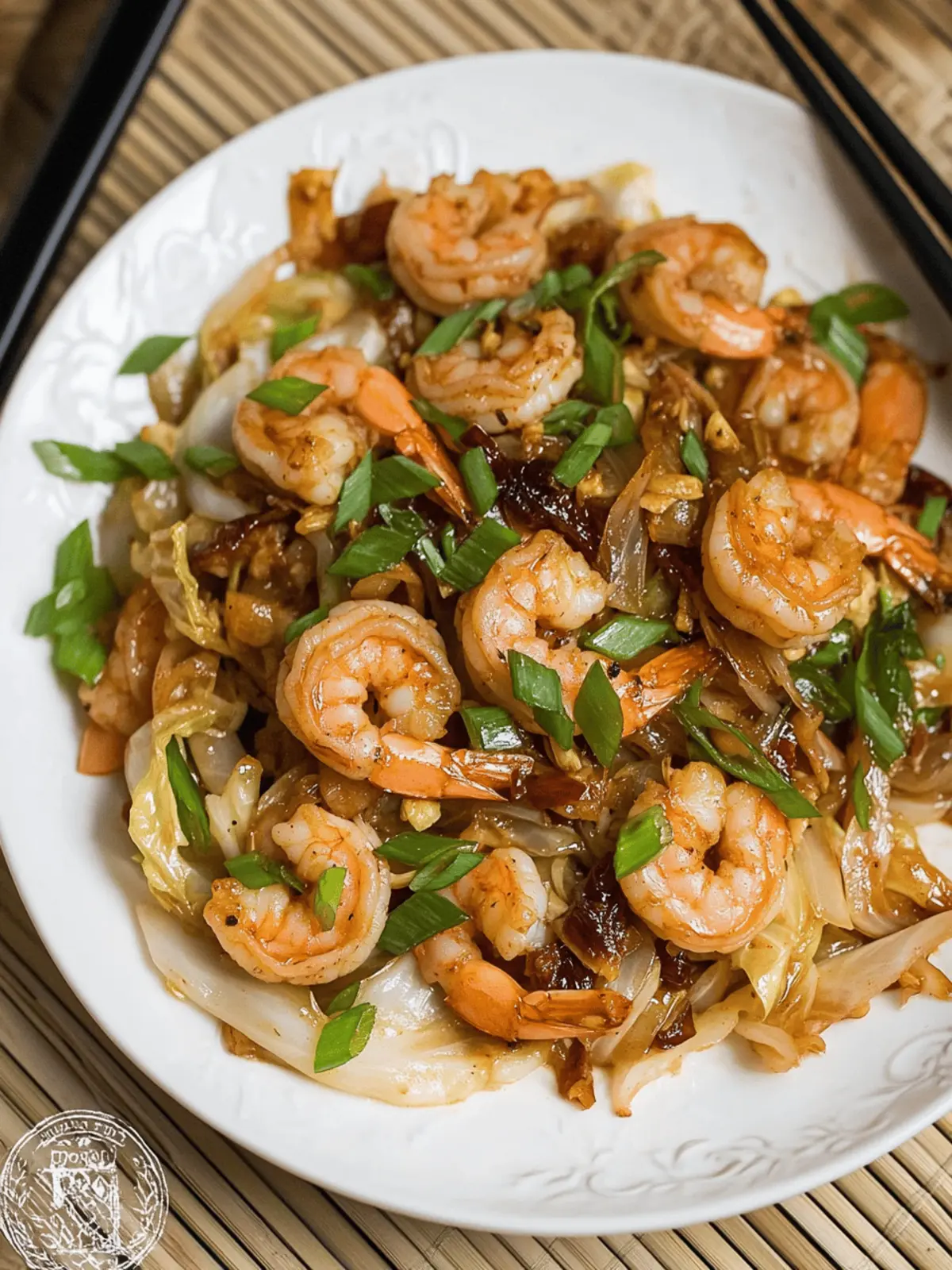 Spicy Shrimp and Napa Cabbage Stir-Fry in Just 25 Minutes 4 Spicy Shrimp + Napa Cabbage Stir-Fry