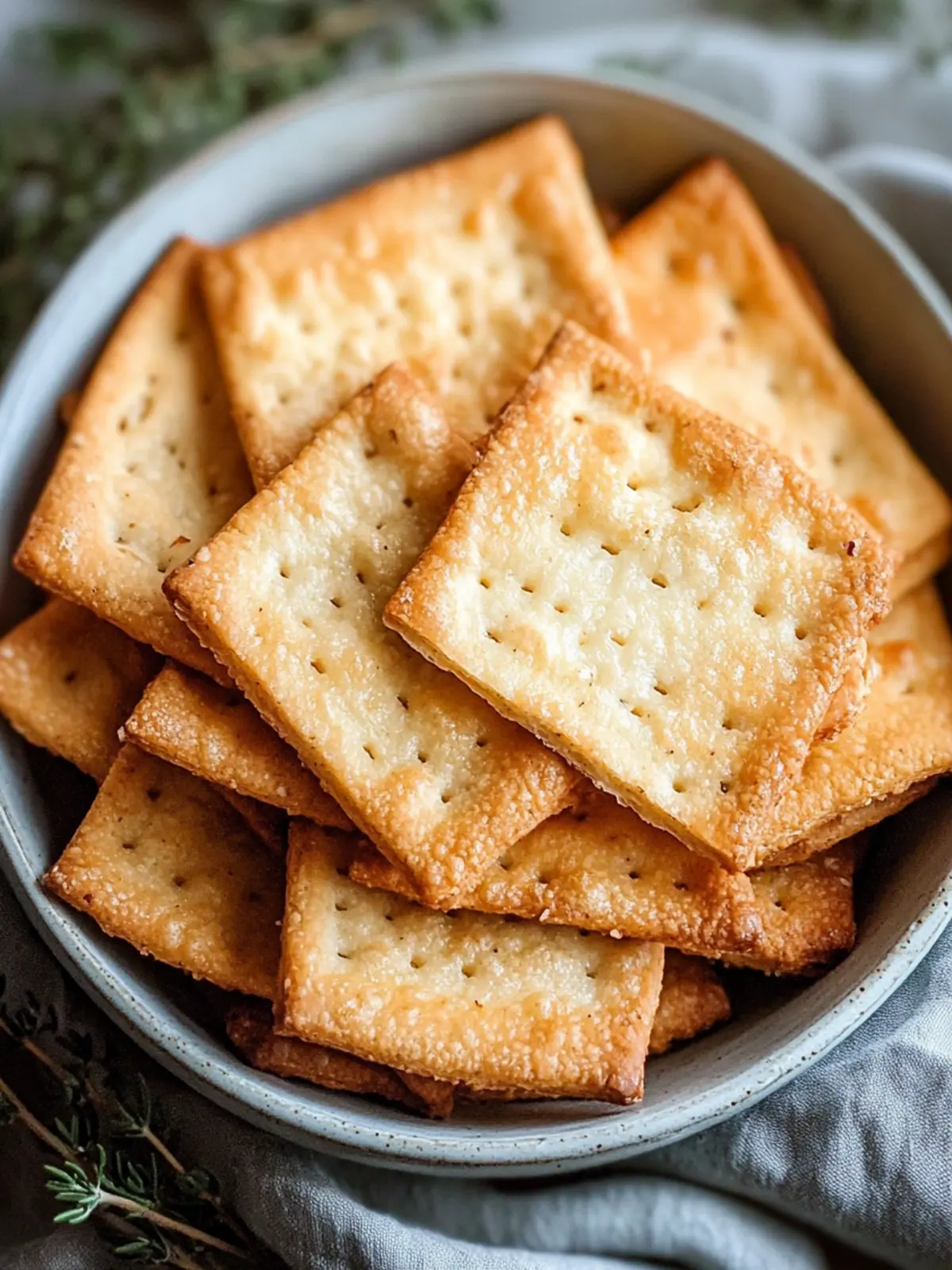 Homemade Cheese Crackers: Irresistibly Crunchy Delight 3 Homemade Cheese Crackers
