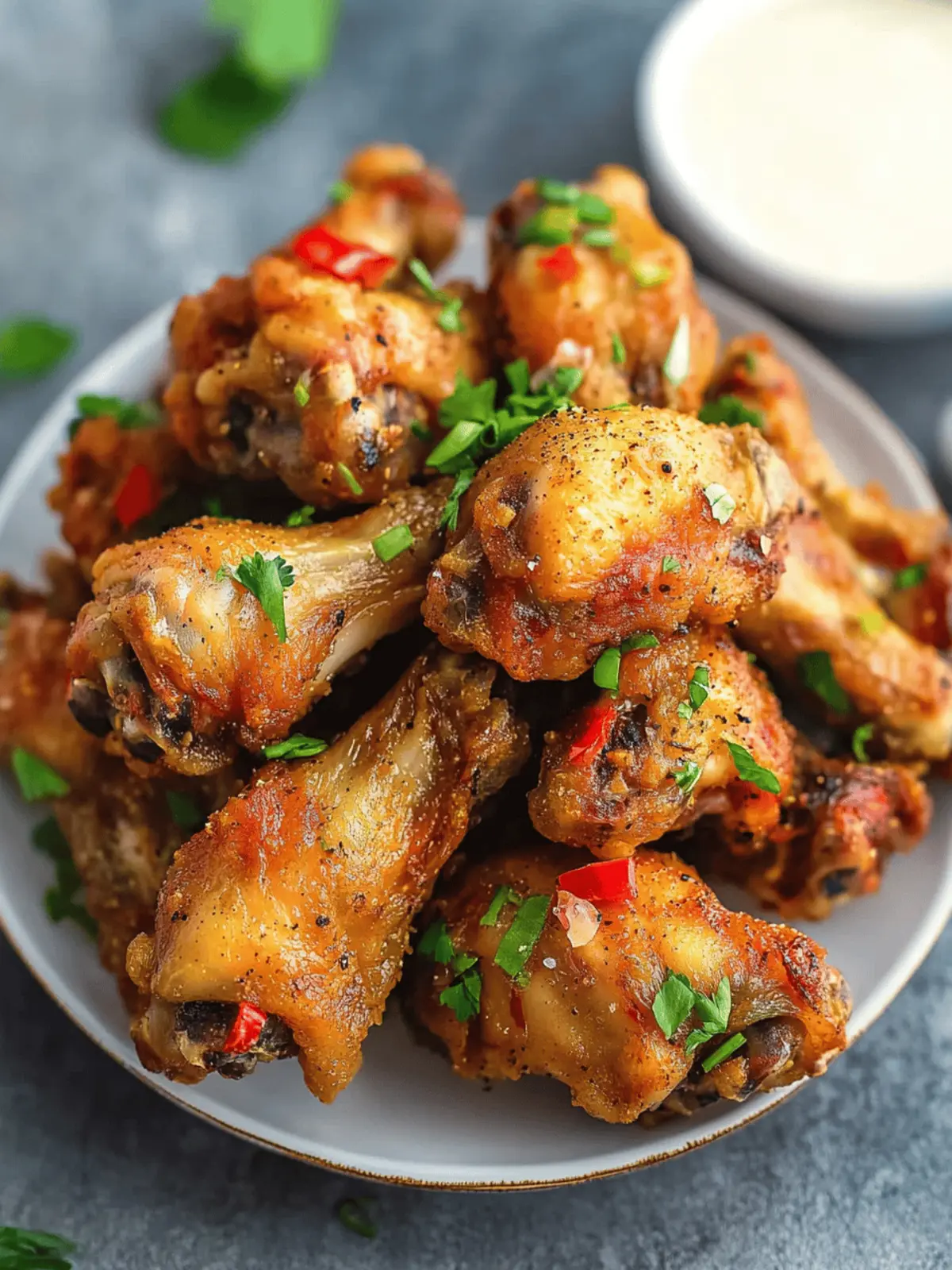 Crispy Salt and Pepper Chicken Wings for Your Next Gathering 2 Salt and Pepper Chicken Wings
