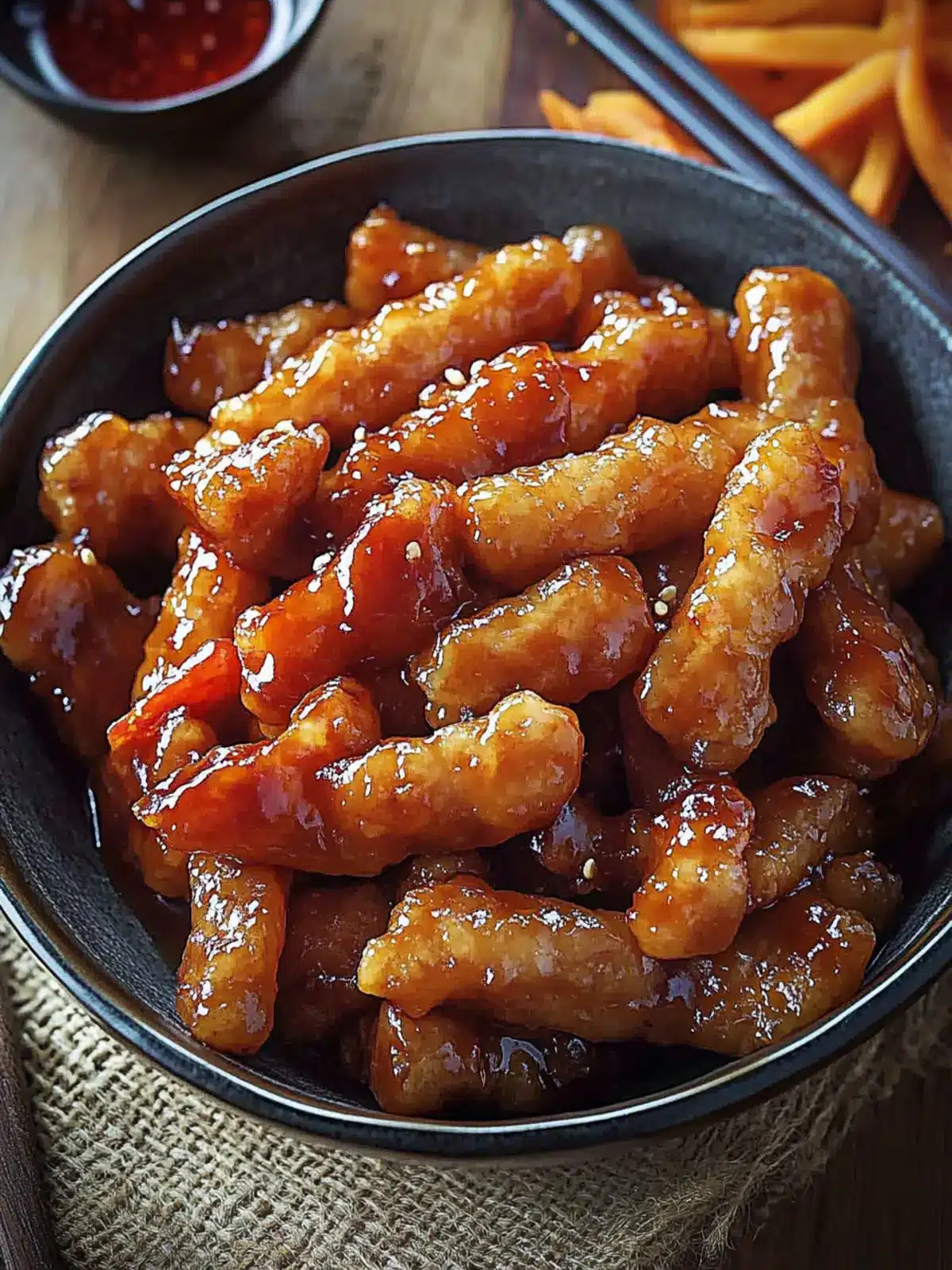 Authentic Chinese Sweet and Sour Pork: Family Dinner Delight 3 Authentic Chinese Sweet and Sour Pork