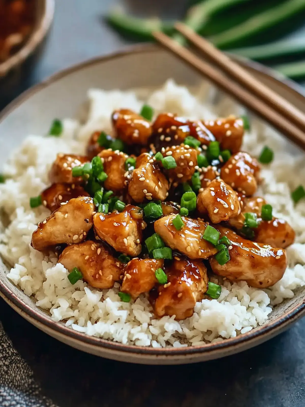 Savory Honey Garlic Chicken with Crisp Green Beans in 35 Minutes 3 Honey Garlic Chicken