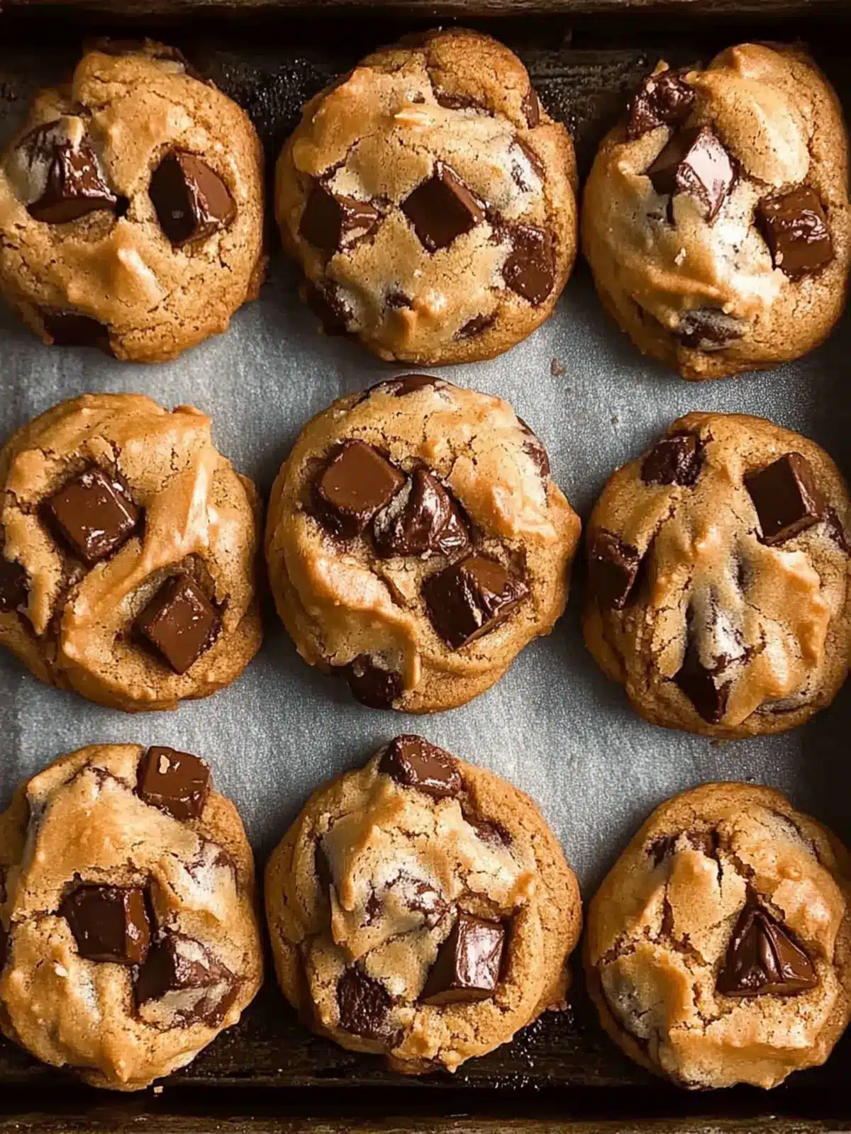 Decadent Brown Butter Chocolate Chip Cookies with Toffee Delight 3 Brown Butter Chocolate Chip Cookies with Toffee