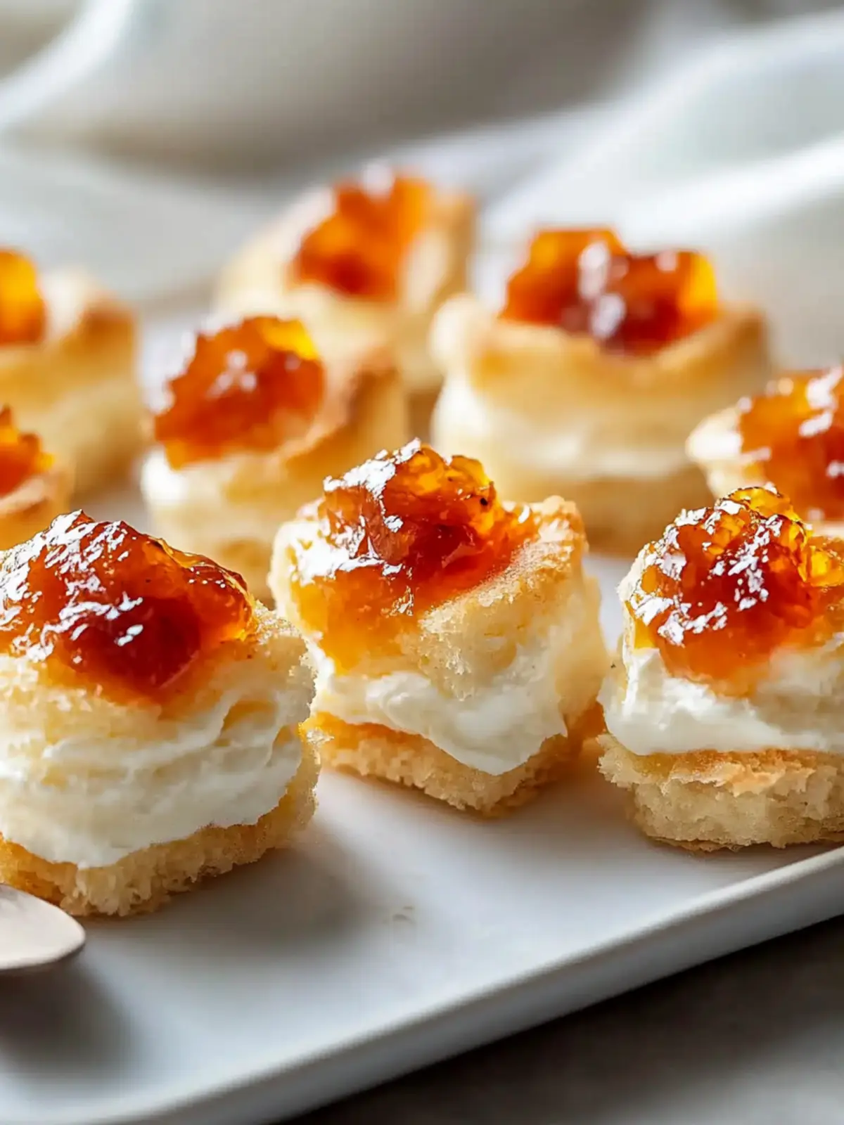Cream Cheese & Pepper Jelly Bites: Irresistible Homemade Treats 4 Cream Cheese & Pepper Jelly Bites