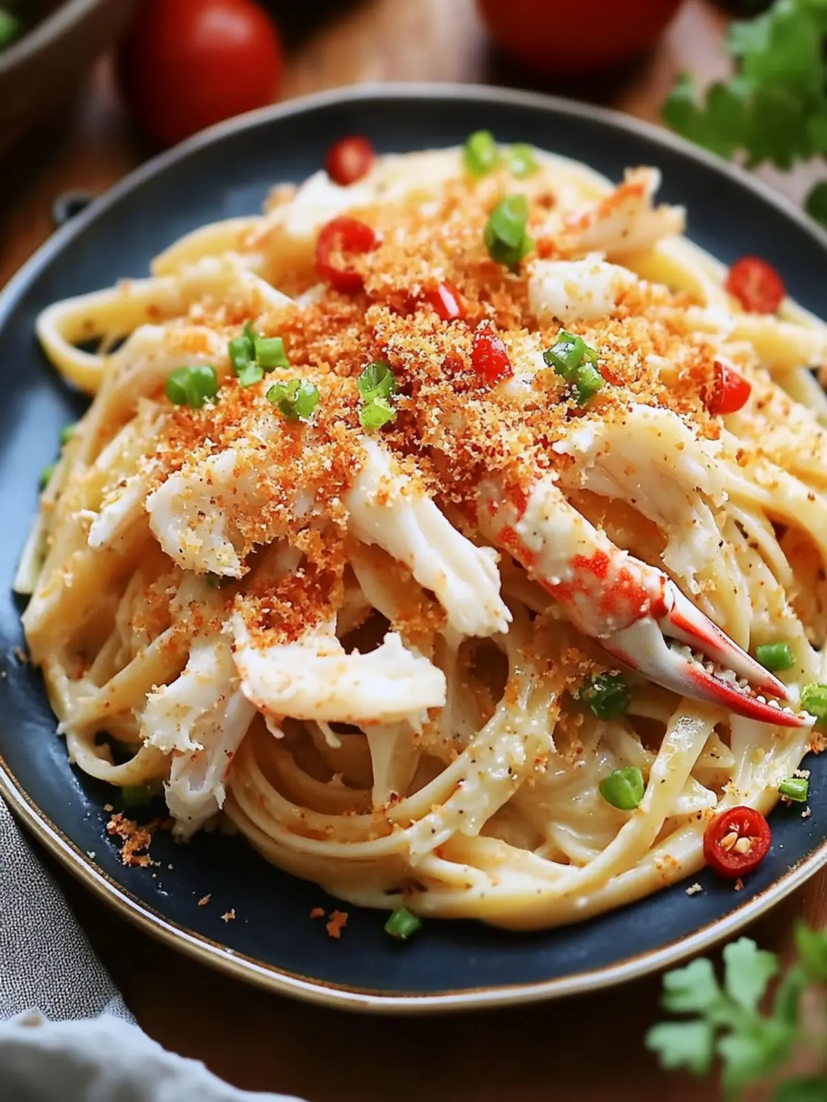 Creamy Chili Crab Pasta that Elevates Your Dinner Game 4 Creamy Chili Crab Pasta