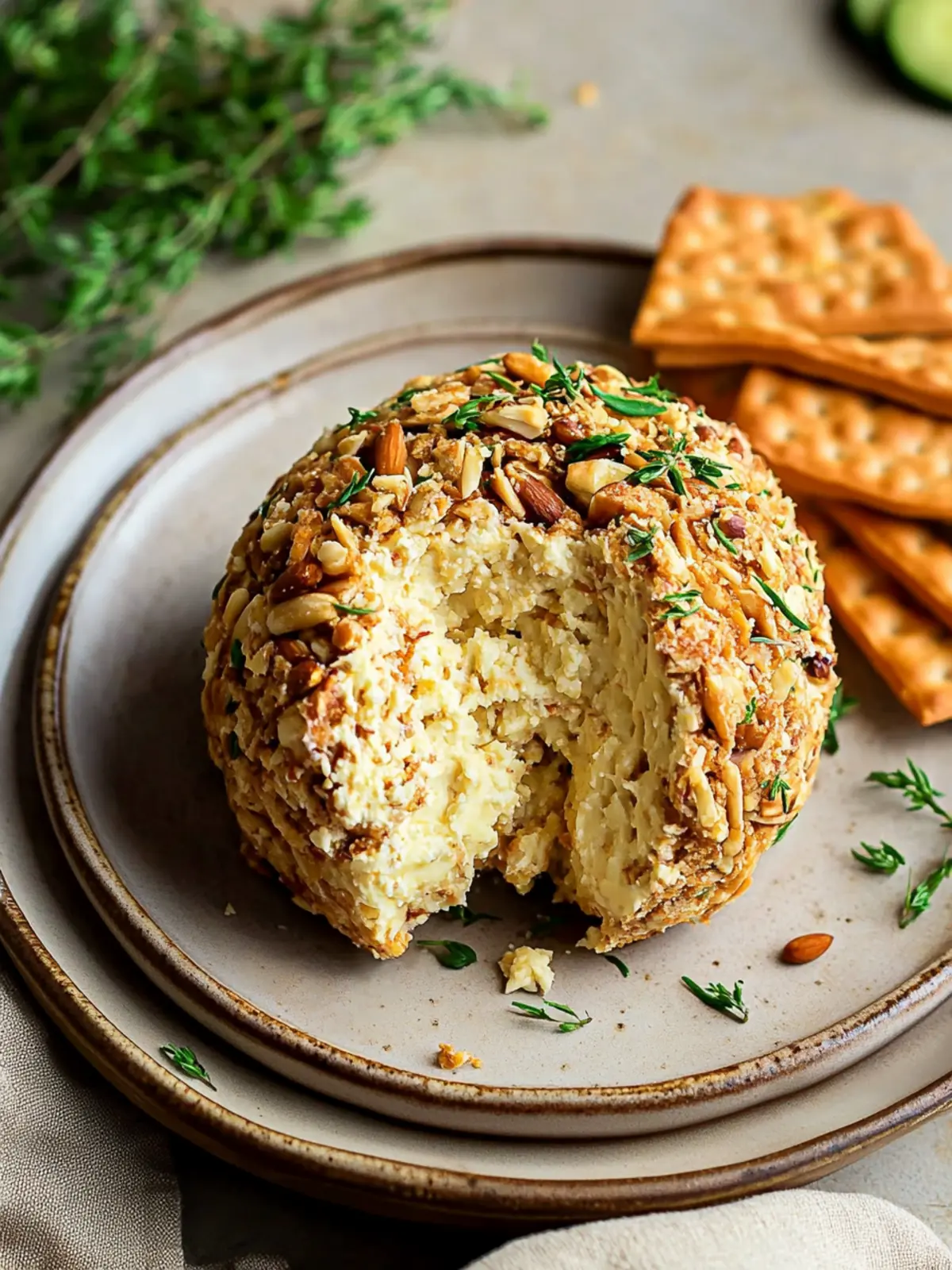 Irresistible Vegan Cheese Ball Everyone Will Love 3 Vegan Cheese Ball