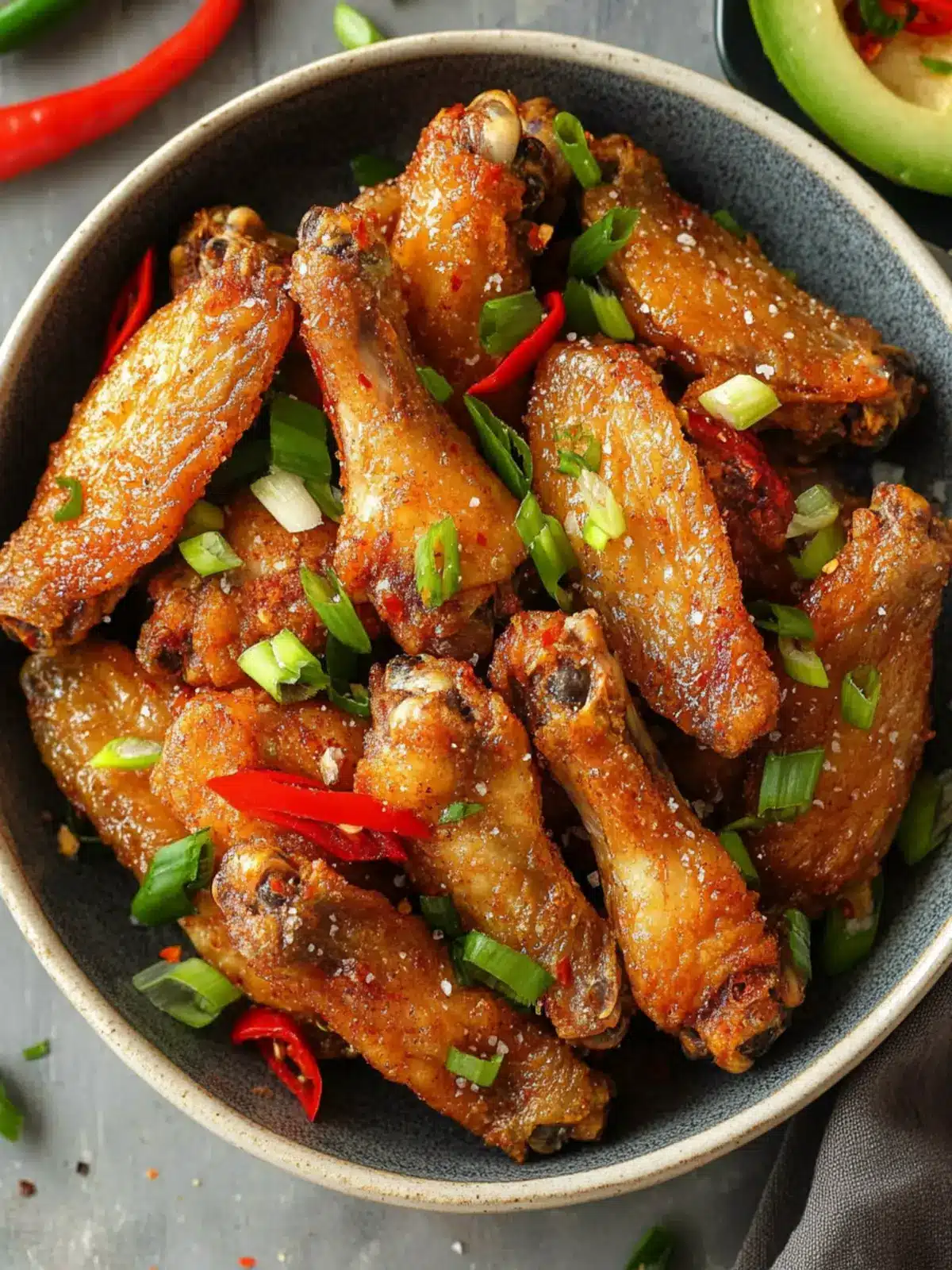 Crispy Chinese Salt and Pepper Chicken Wings Made Easy 3 Chinese Salt and Pepper Chicken Wings