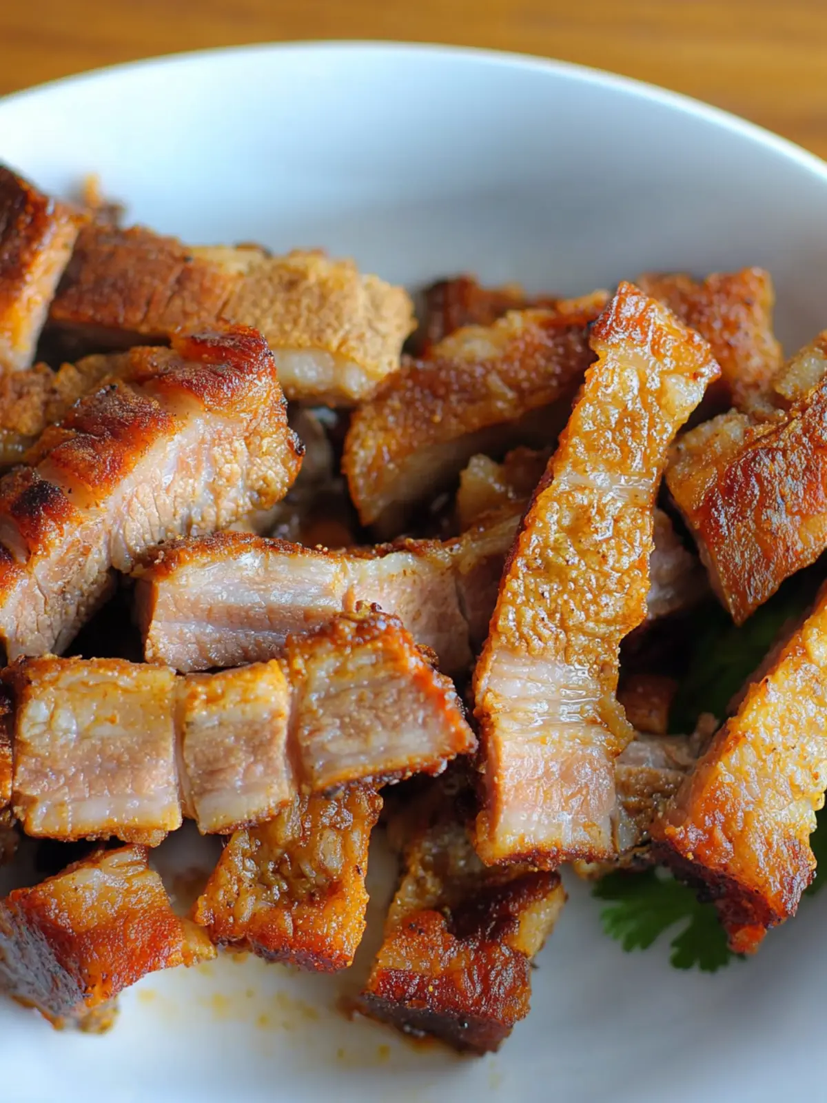 Crispy Colombia Chicharron: The Ultimate Fried Pork Belly Delight 2 Colombia Chicharron (Fried Pork Belly)