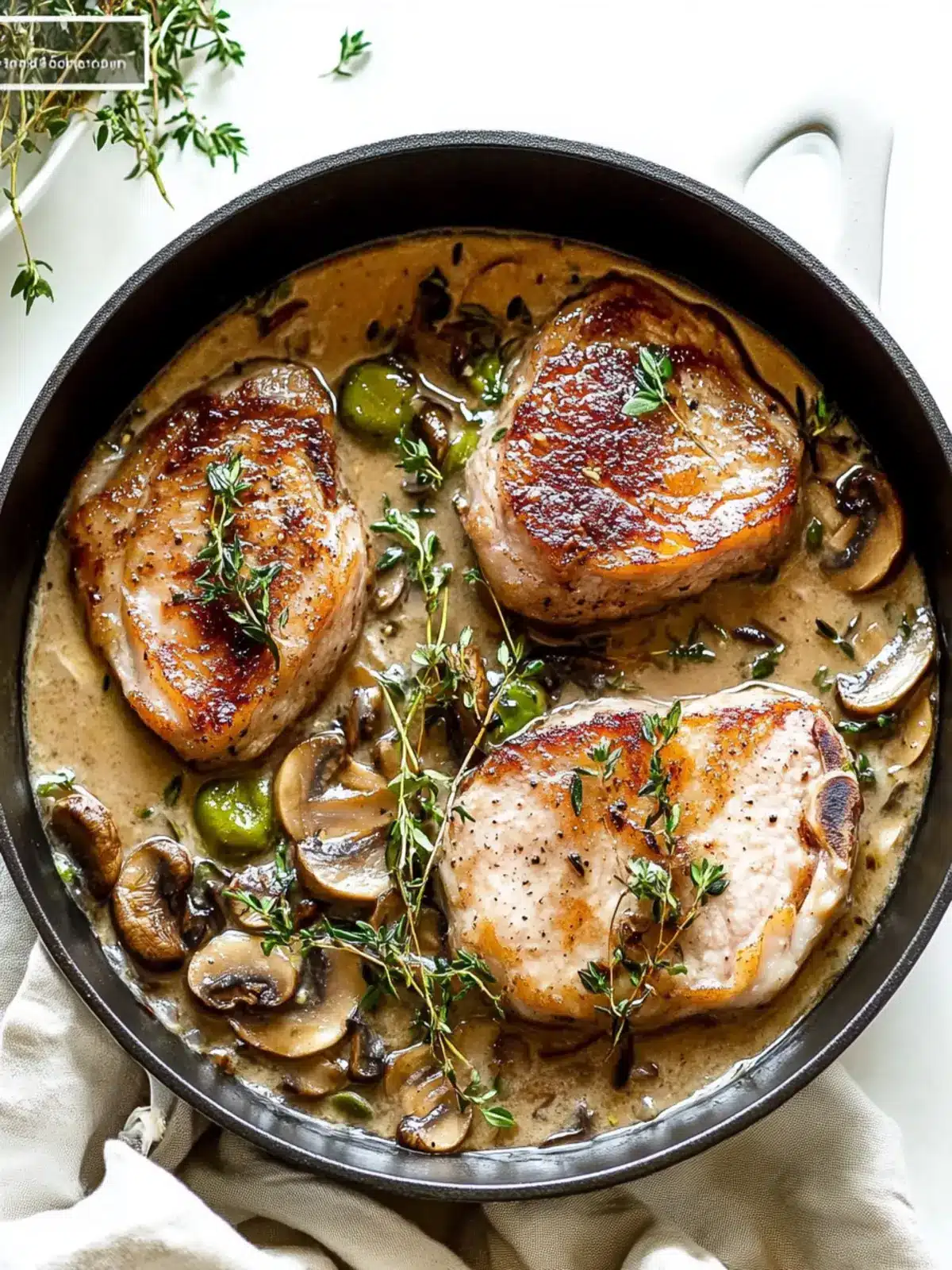 Creamy Mushroom Pork Chops That Will Wow Your Taste Buds 3 Creamy Mushroom Pork Chops