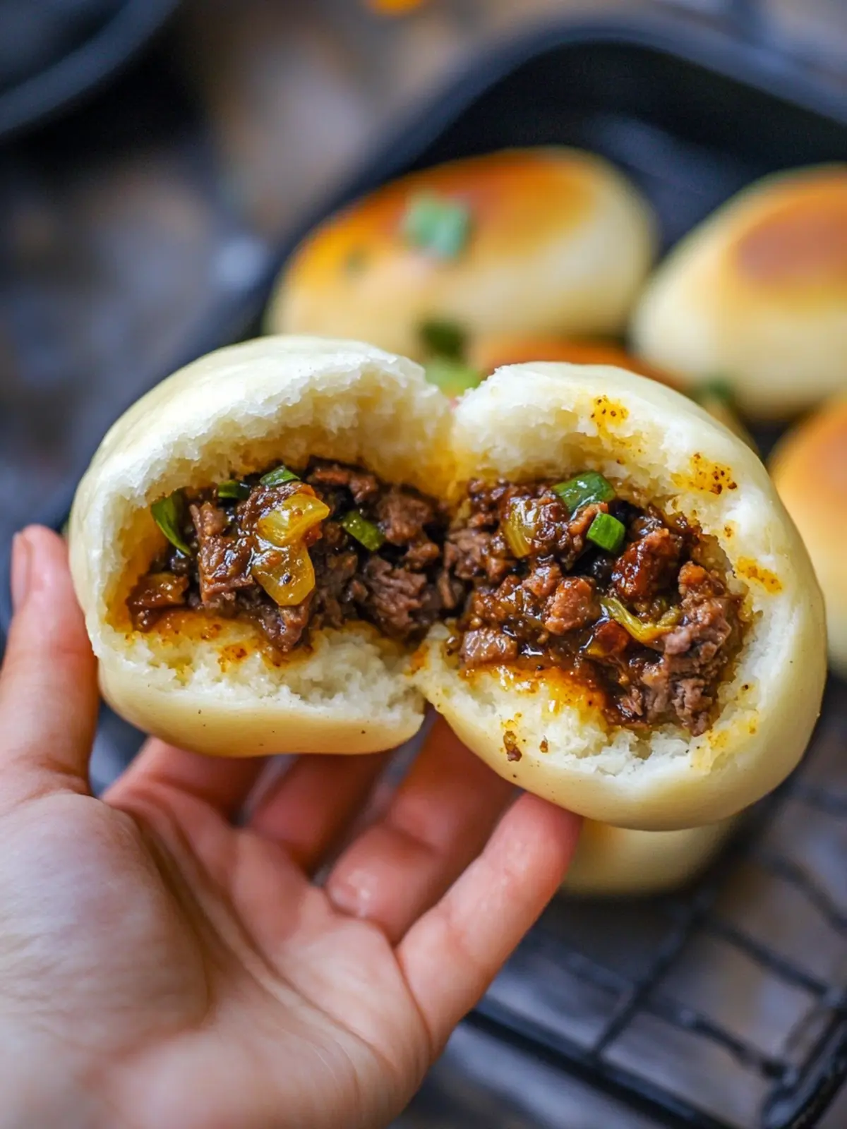 Curry Beef Buns Filling: Fluffy Homemade Delight Awaits 4 Curry Beef Buns (Filling)