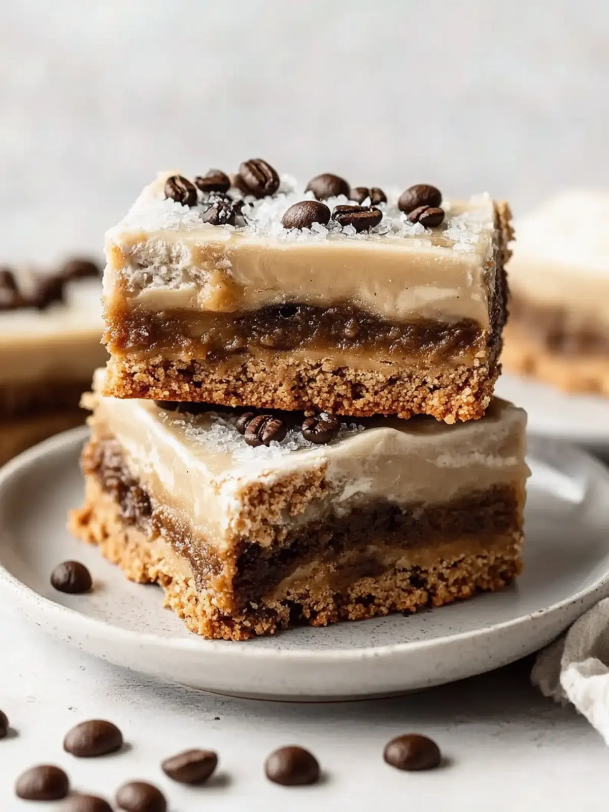 Deliciously Easy Coffee Cookie Bars with Sweetened Condensed Milk Topping 4 Easy Coffee Cookie Bars with Sweetened Condensed Milk Topping