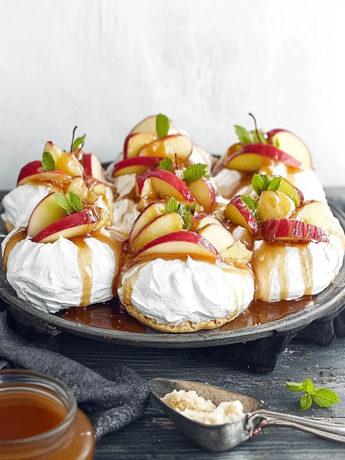 Irresistible Caramel Apple Pavlova for Your Next Gathering 3 Caramel Apple Pavlova