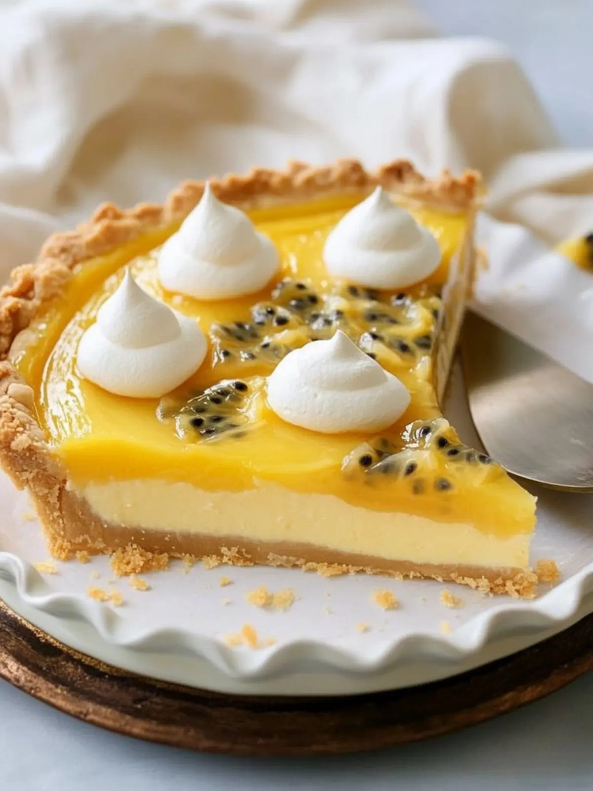 Irresistible Passion Fruit Pie to Brighten Your Day 2 Passion Fruit Pie