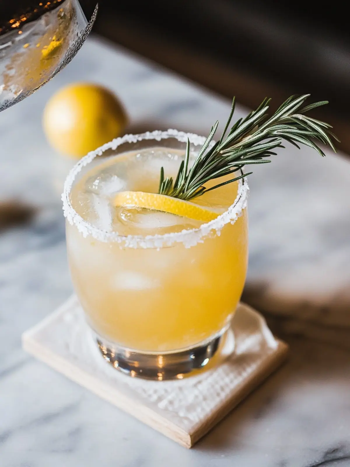 Revamp Happy Hour with Meyer Lemon Margarita and Rosemary Syrup 4 Meyer Lemon Margarita with Rosemary Simple Syrup