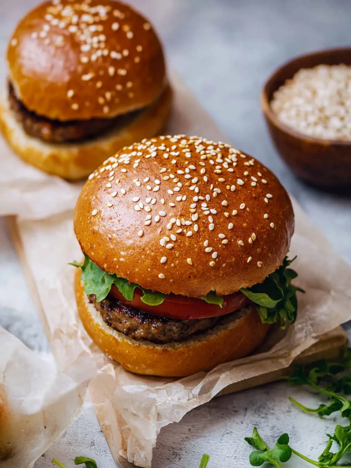 Irresistibly Soft Vegan Burger Buns You Can Make at Home 2 Vegan Burger Buns