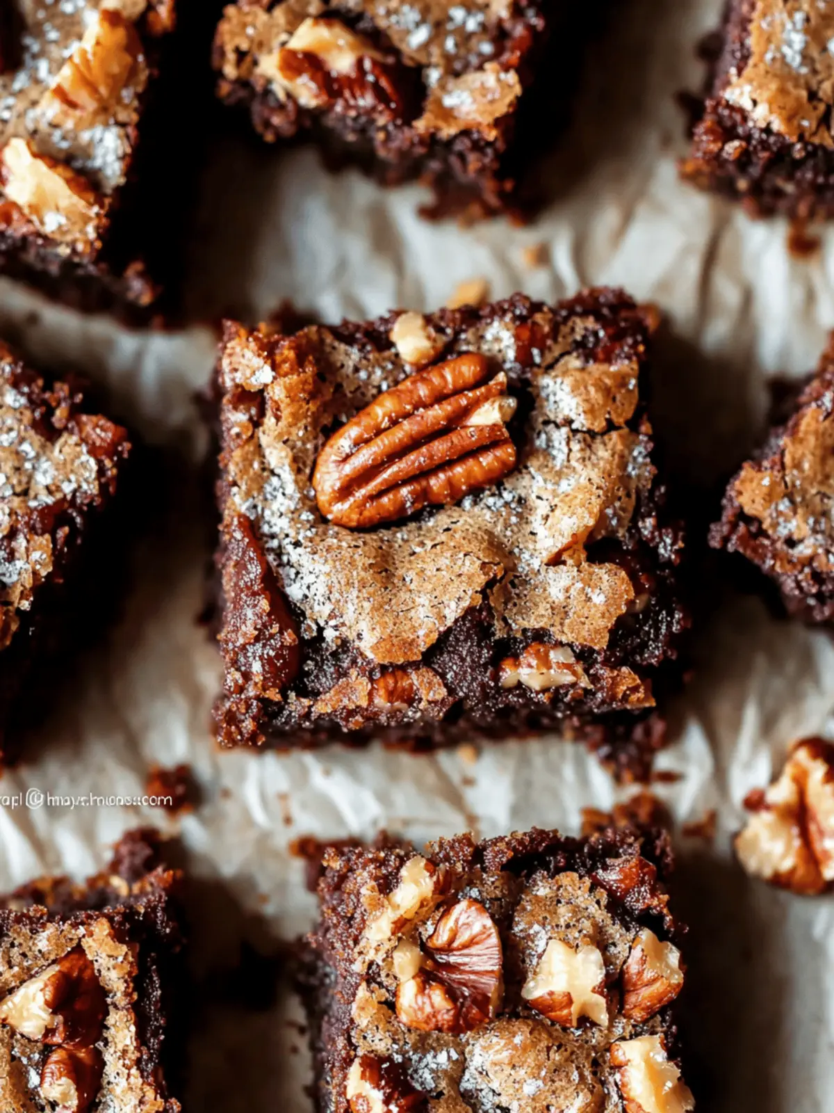 Decadent Salted Pecan Pie Brownies That Everyone Will Love 4 Salted Pecan Pie Brownies