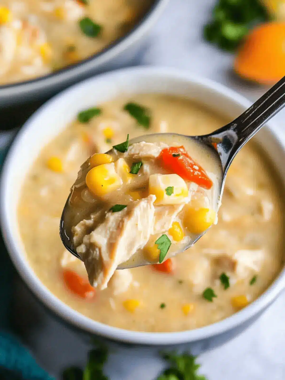 Creamy Chicken Corn Chowder: Your Ultimate Cozy Comfort Bowl 2 Creamy Chicken Corn Chowder