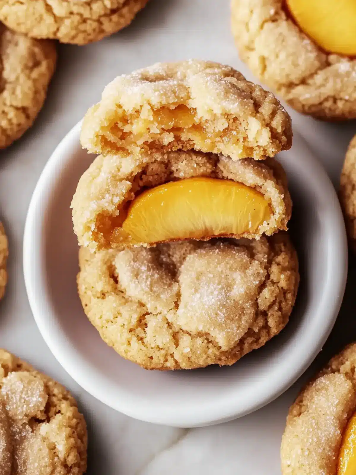Juicy Peach Cobbler Cookies: Sweet Summer Bliss Awaits 4 Juicy Peach Cobbler Cookies