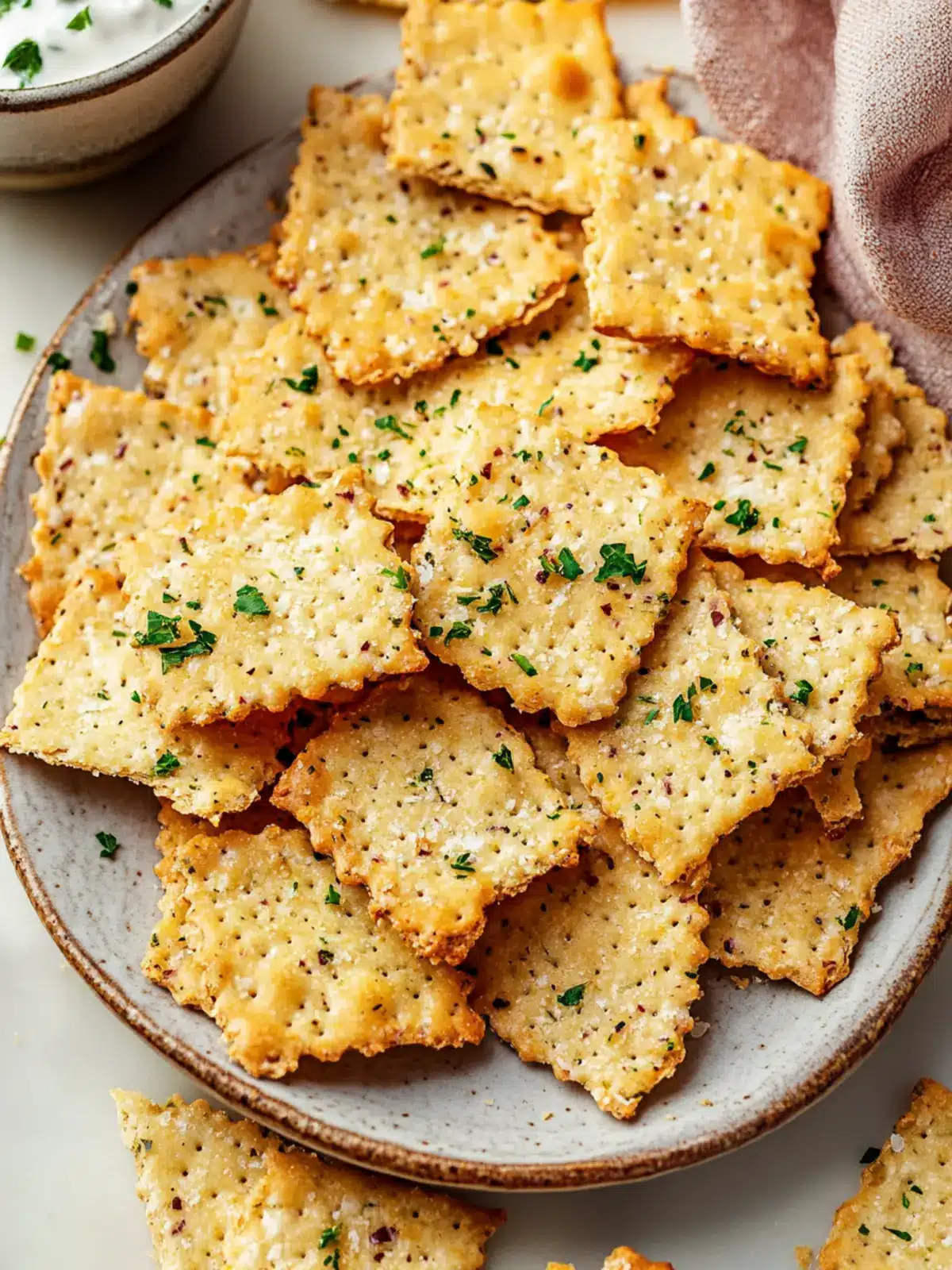 Spicy Ranch Baked Crackers You ll Crave for Every Snack Time 3 Spicy Ranch Baked Crackers