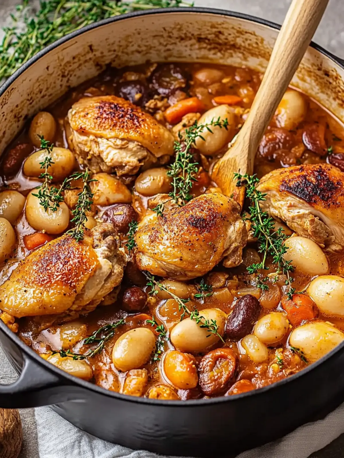 Rustic Chicken Cassoulet That ll Warm Your Heart and Home 2 Rustic Chicken Cassoulet