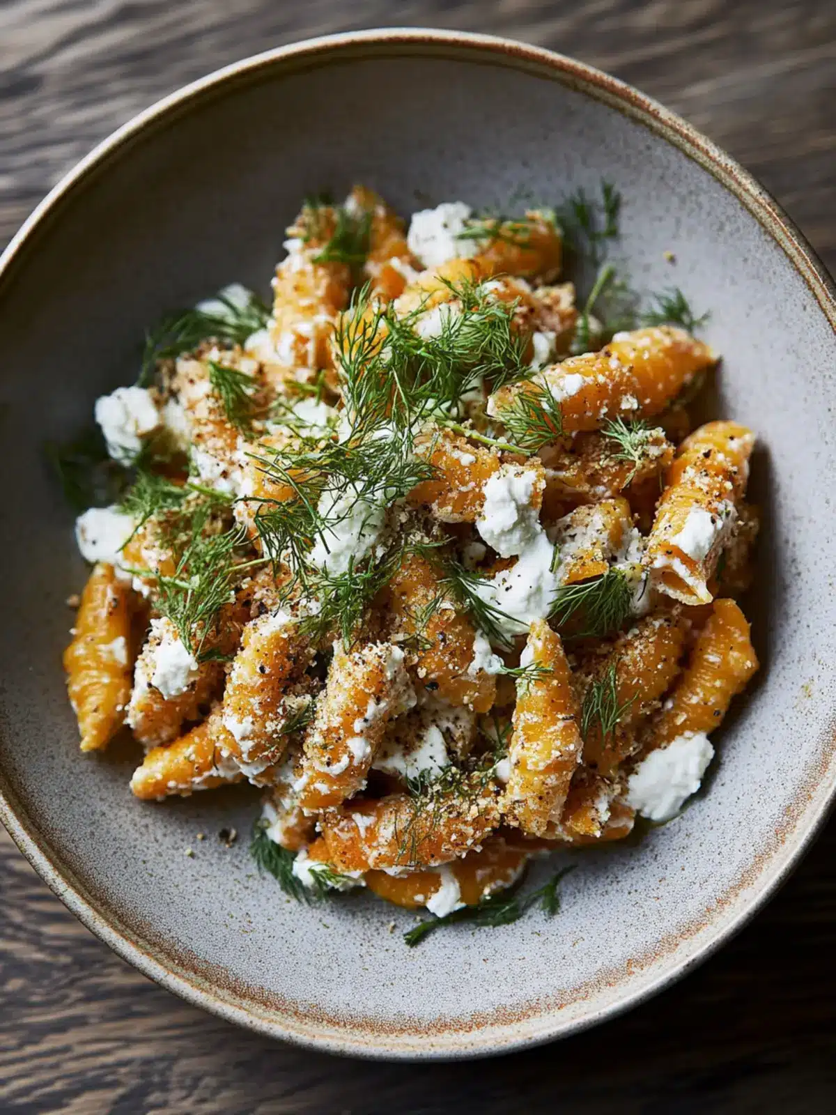Carrot Cavatelli with Dill and Ricotta: Comfort in Every Bite 4 Carrot Cavatelli with Dill and Ricotta