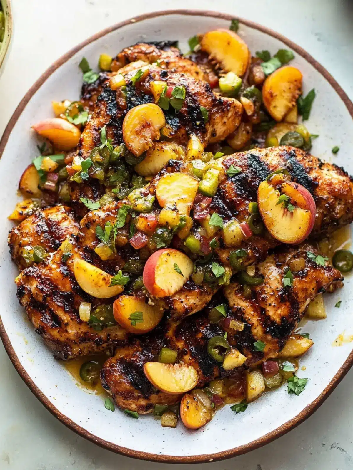 Grilled Jalapeño Peach Chicken: A Flavorful Summer Delight 3 Grilled Jalapeño Peach Chicken