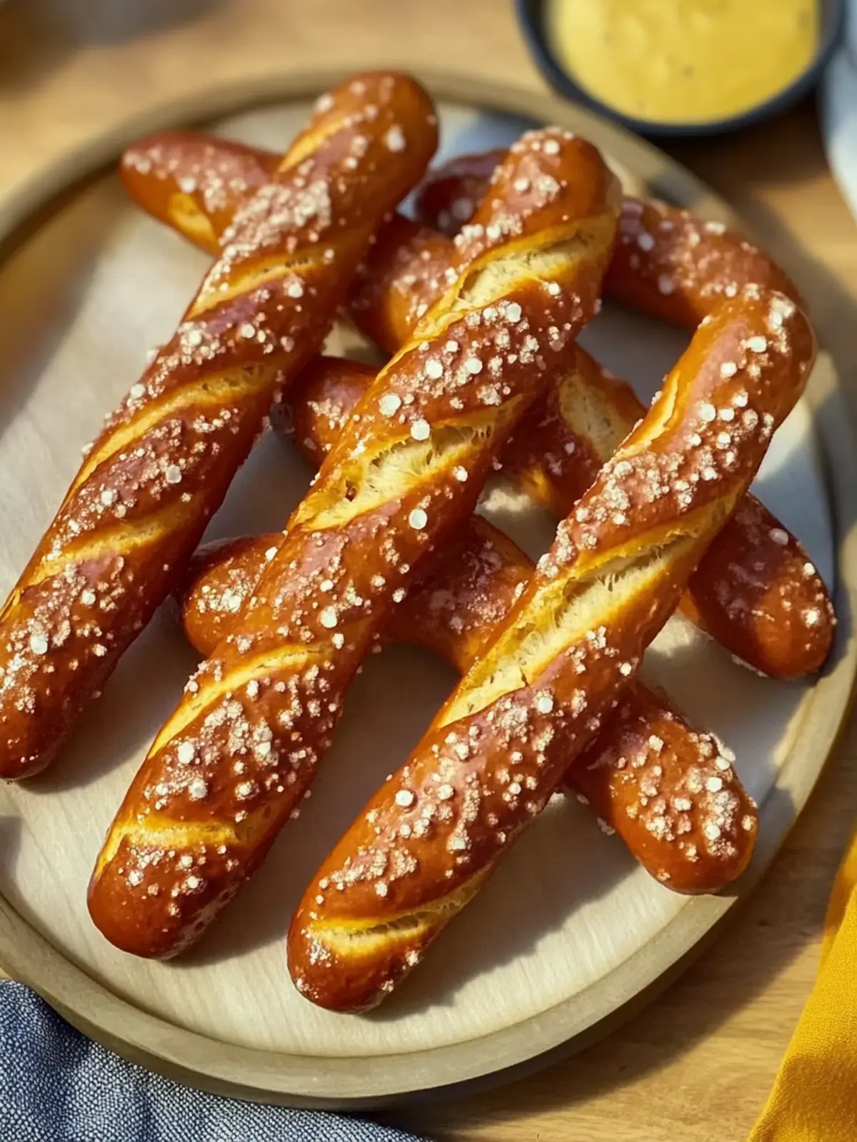 German Soft Pretzel Sticks: Your Easy, Chewy Snack Fix! 3 German Soft Pretzel Sticks