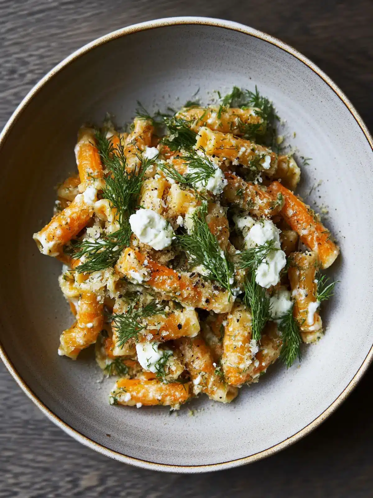Carrot Cavatelli with Dill and Ricotta: Comfort in Every Bite 2 Carrot Cavatelli with Dill and Ricotta