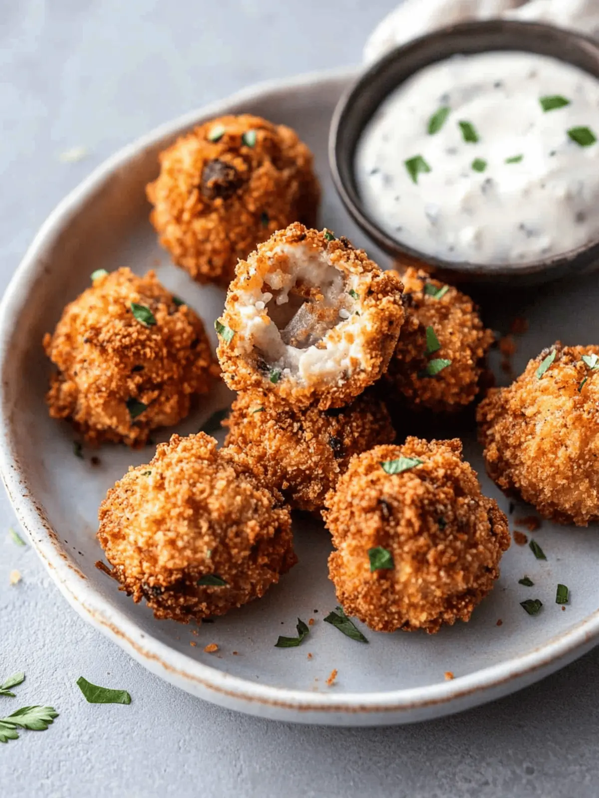 Crispy Garlic Breaded Mushrooms That Wow Your Taste Buds 4 Crispy Garlic Breaded Mushrooms