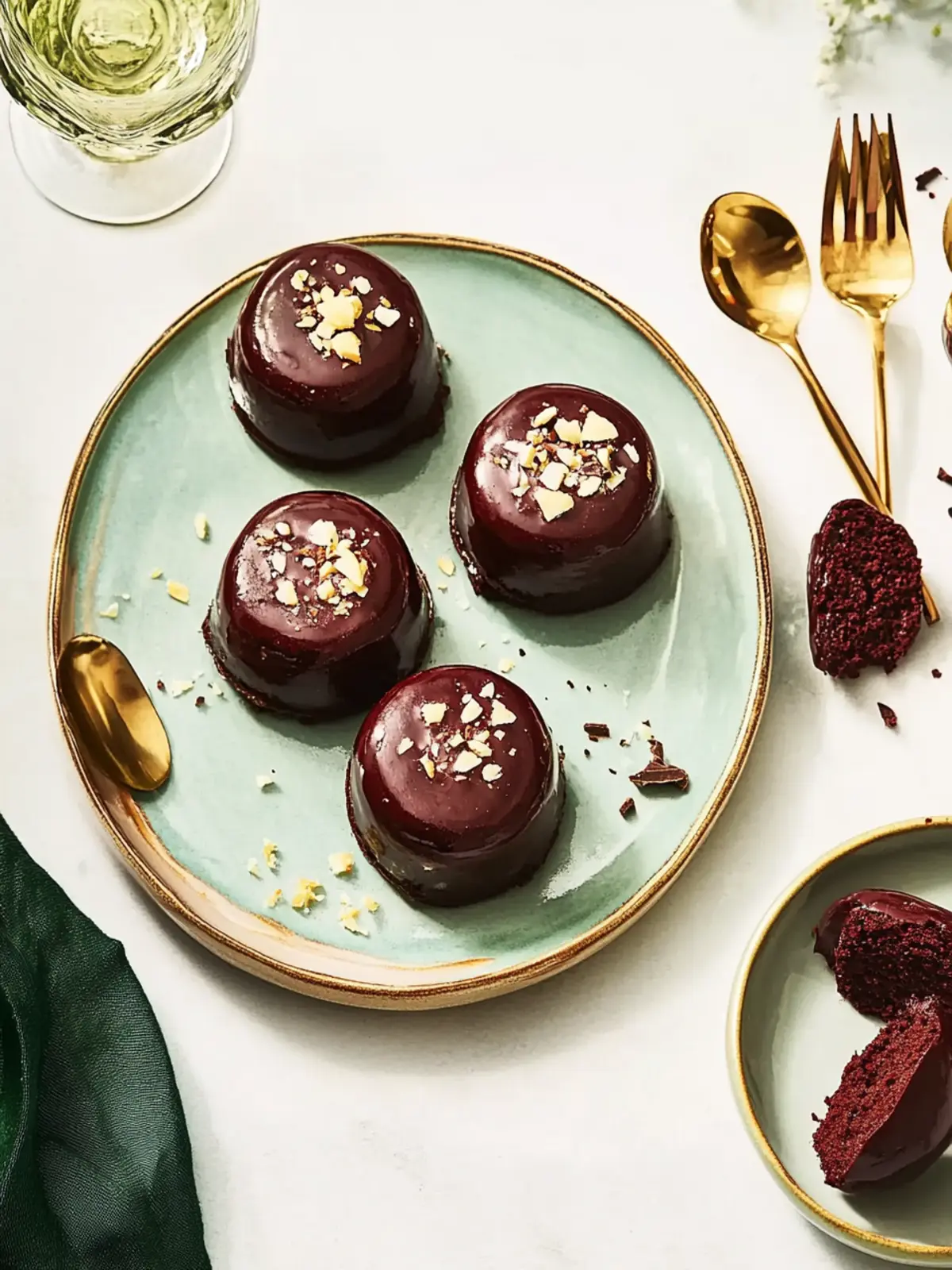 Decadent Baby Bourbon-Chocolate Bombes You Can't Resist 4 Baby Bourbon-Chocolate Bombes