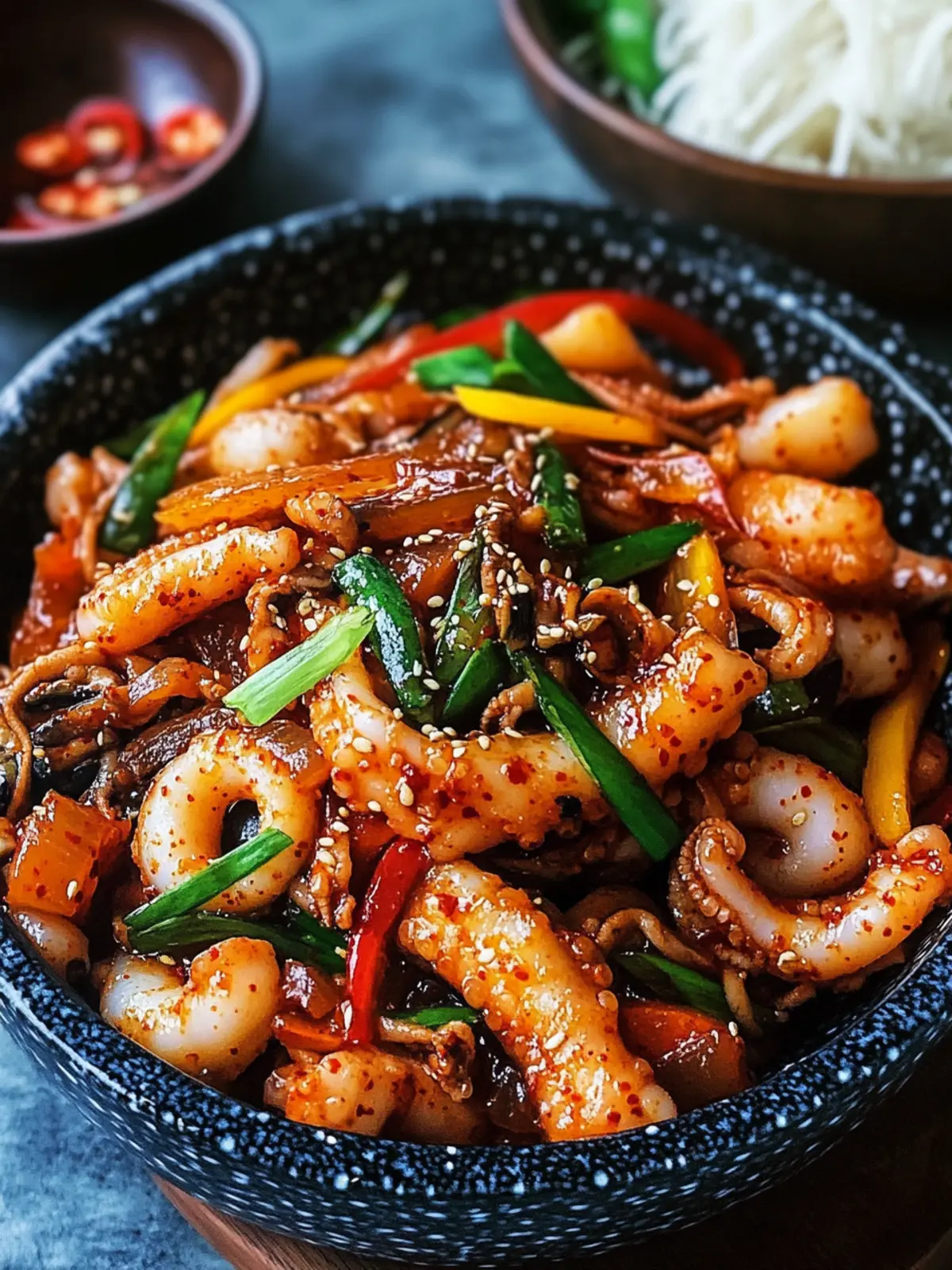Savor Easy Korean Spicy Octopus Stir Fry Nakji-bokkeum Today 2 Easy Korean Spicy Octopus Stir Fry (Nakji-bokkeum)