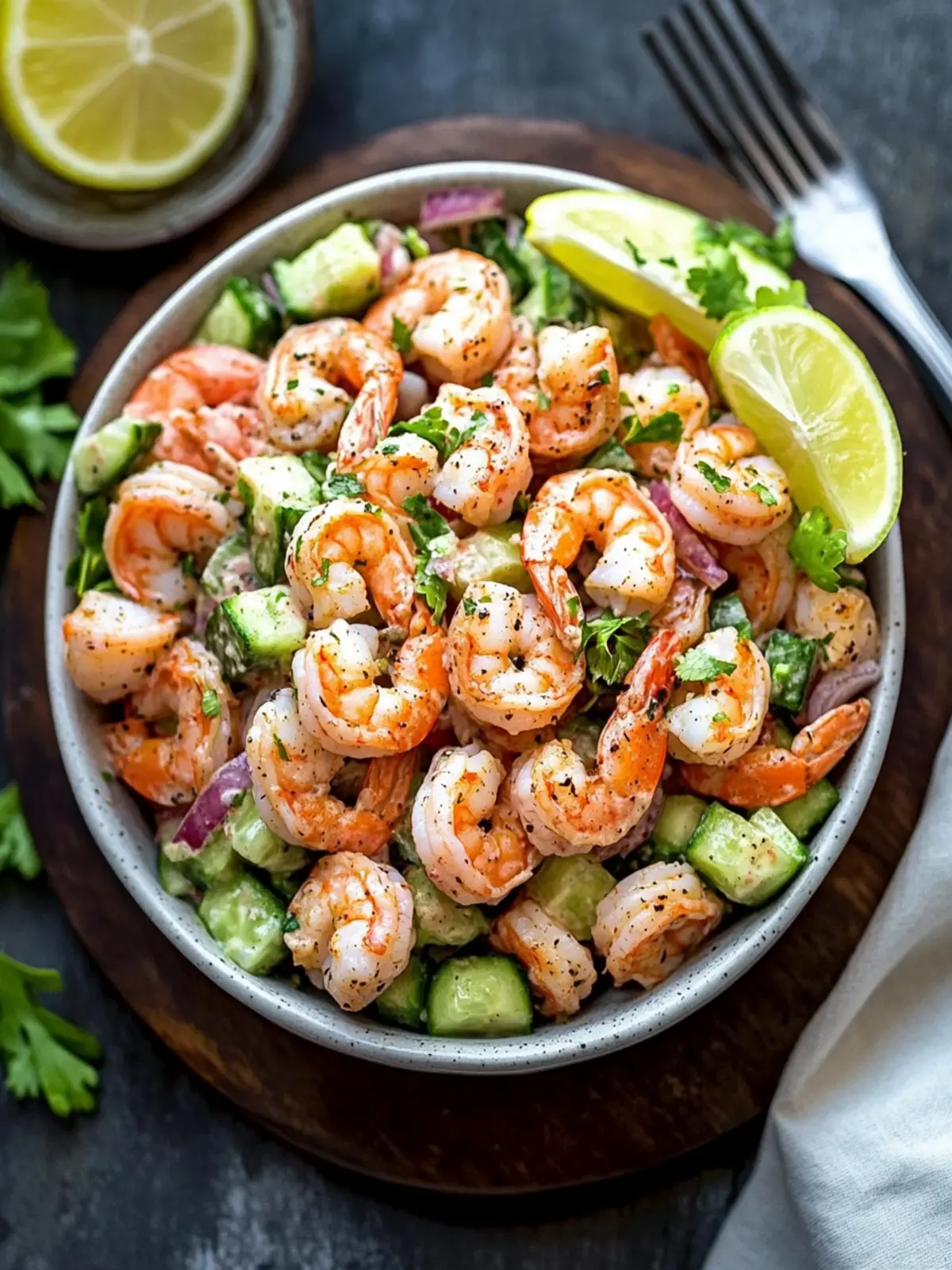 Bright and Zesty Shrimp Salad Perfect for Summer Picnics 2 Shrimp Salad