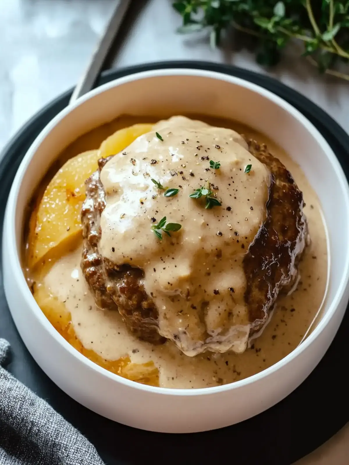 Mouthwatering Paleo Salisbury Steak for Whole30 and Keto Lovers 4 Paleo Salisbury Steak {Whole30, Keto}