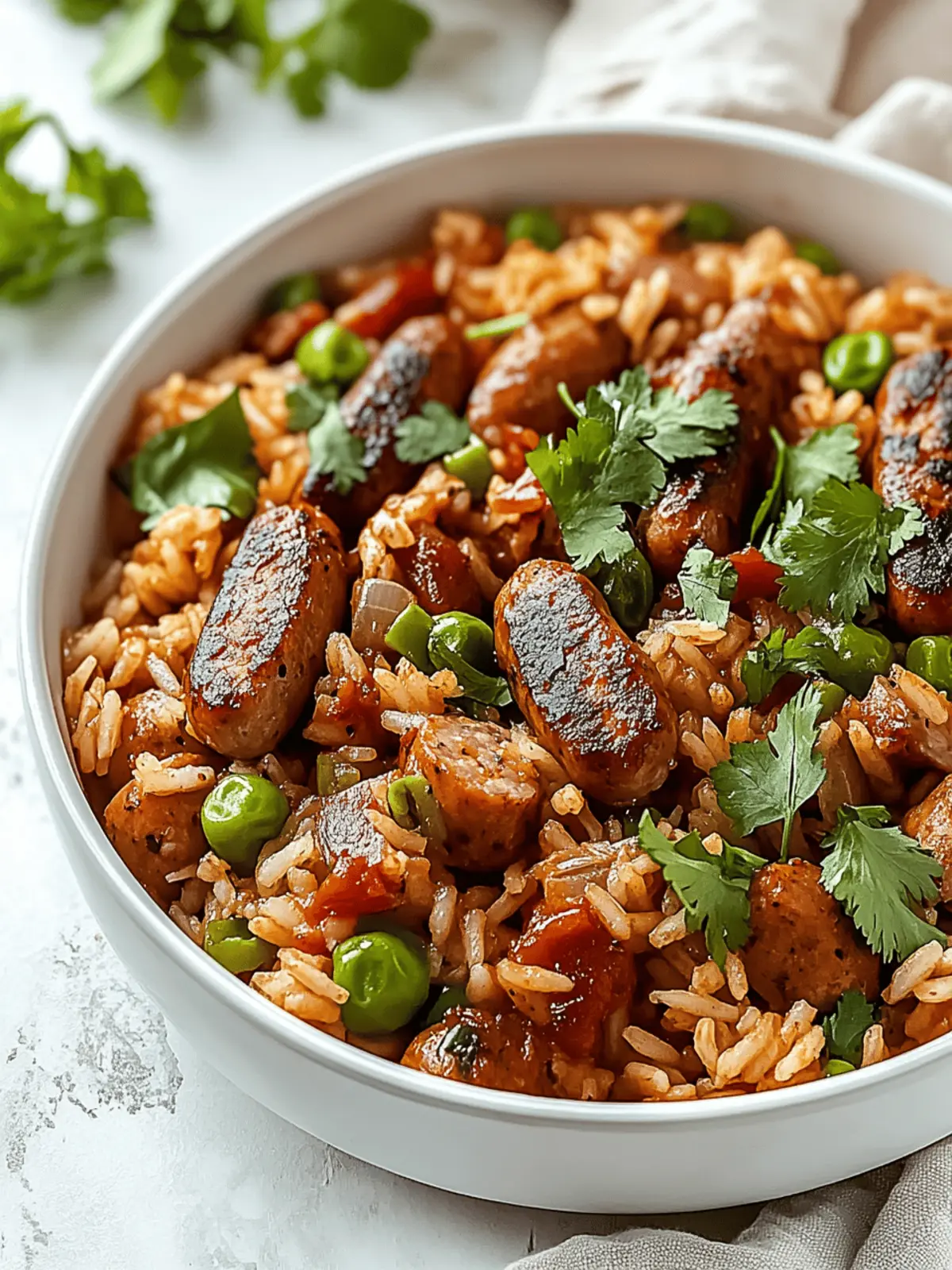 One-Pan Cajun Chicken Sausage & Rice for Flavorful Nights 3 One-Pan Cajun Chicken Sausage & Rice