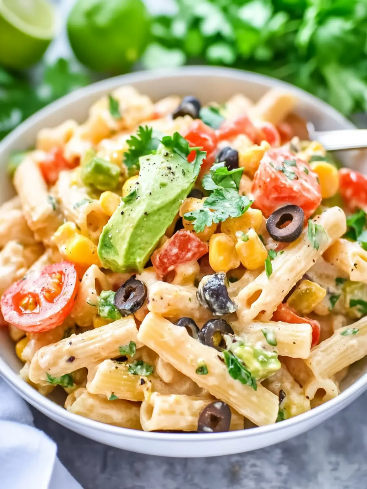 Zesty Southwest Pasta Salad with Spicy Garlic Dressing Delight 2 Southwest Pasta Salad with Spicy Garlic Dressing