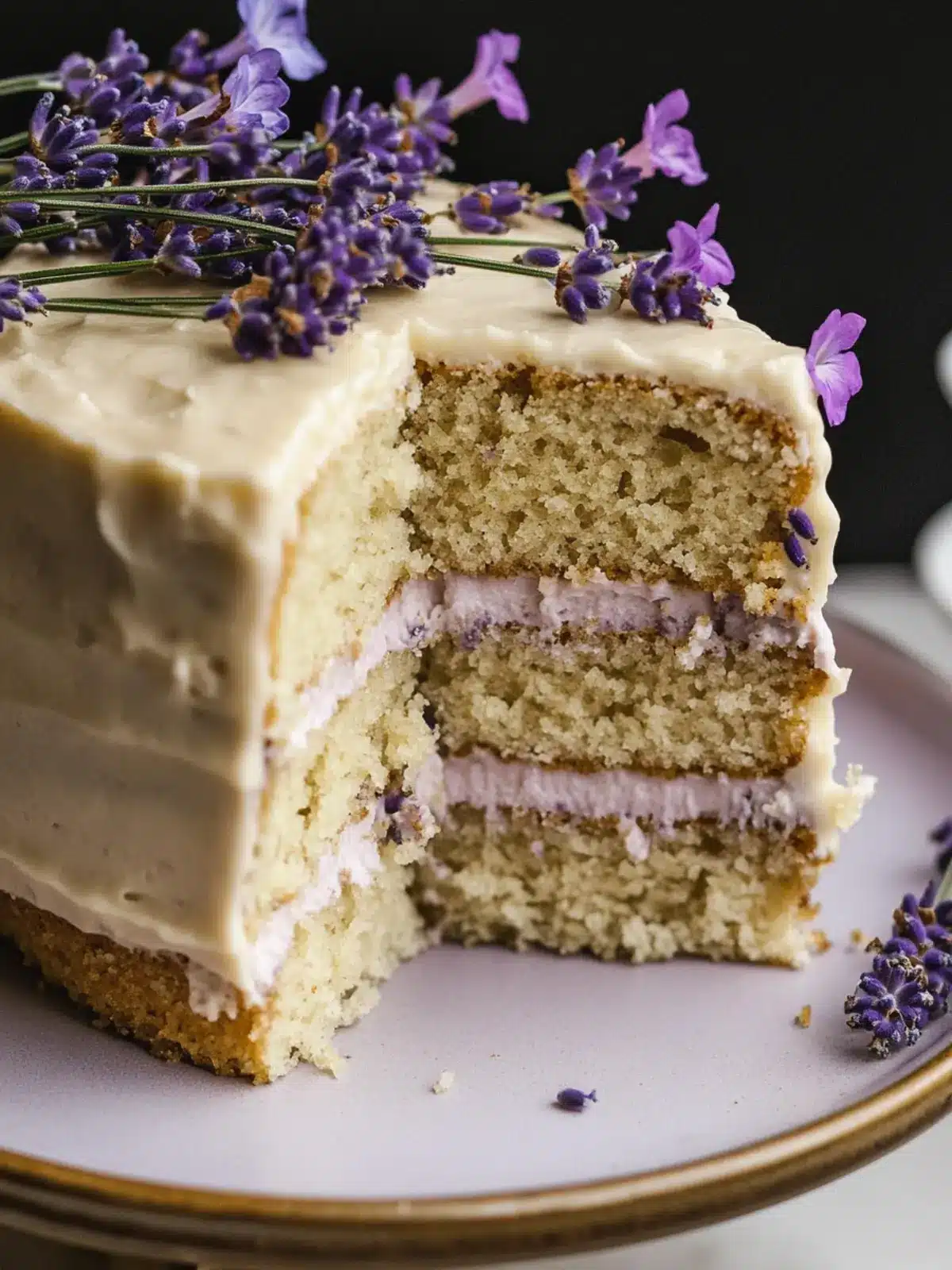 Lavender & Earl Grey Cake: A Delightful Tea Party Treat 4 Lavender & Earl Grey Cake
