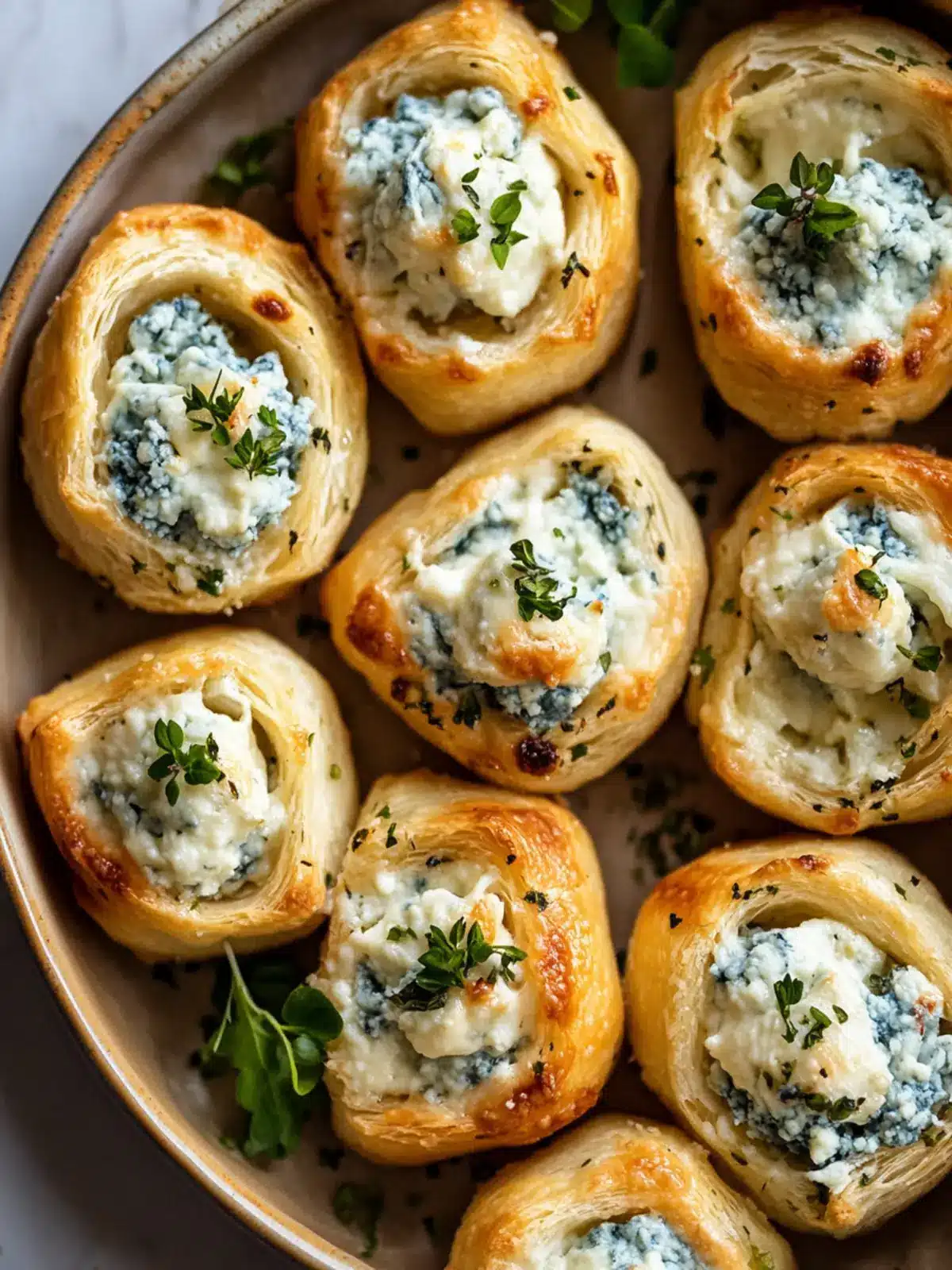 Irresistible Easy Blue Cheese Bites in Just 10 Minutes! 3 Easy Blue Cheese Bites