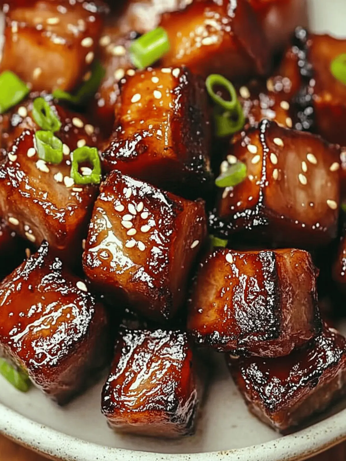 Sticky Gochujang Pork Belly Bites for Flavor Lovers! 3 Sticky Gochujang Pork Belly Bites
