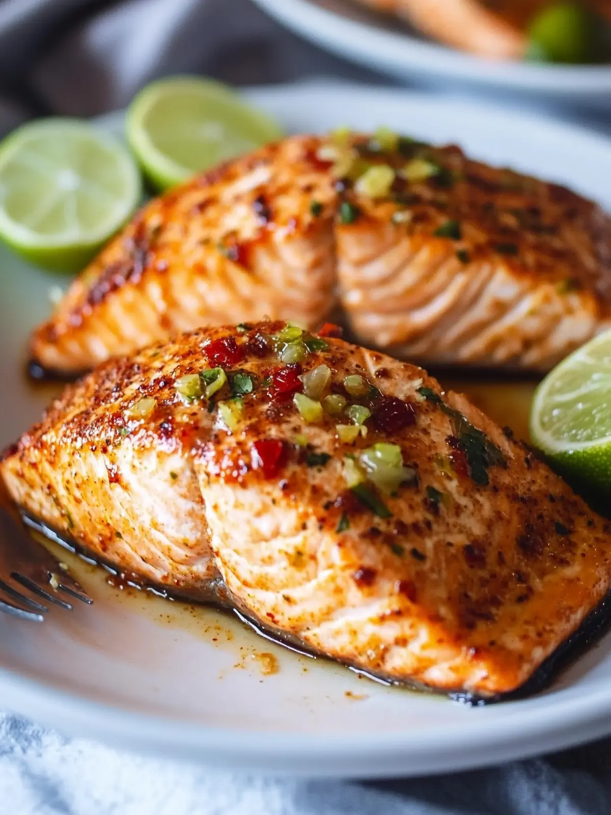 Baked Chili Lime Salmon: Zesty Flavor in Just 25 Minutes 4 Baked Chili Lime Salmon