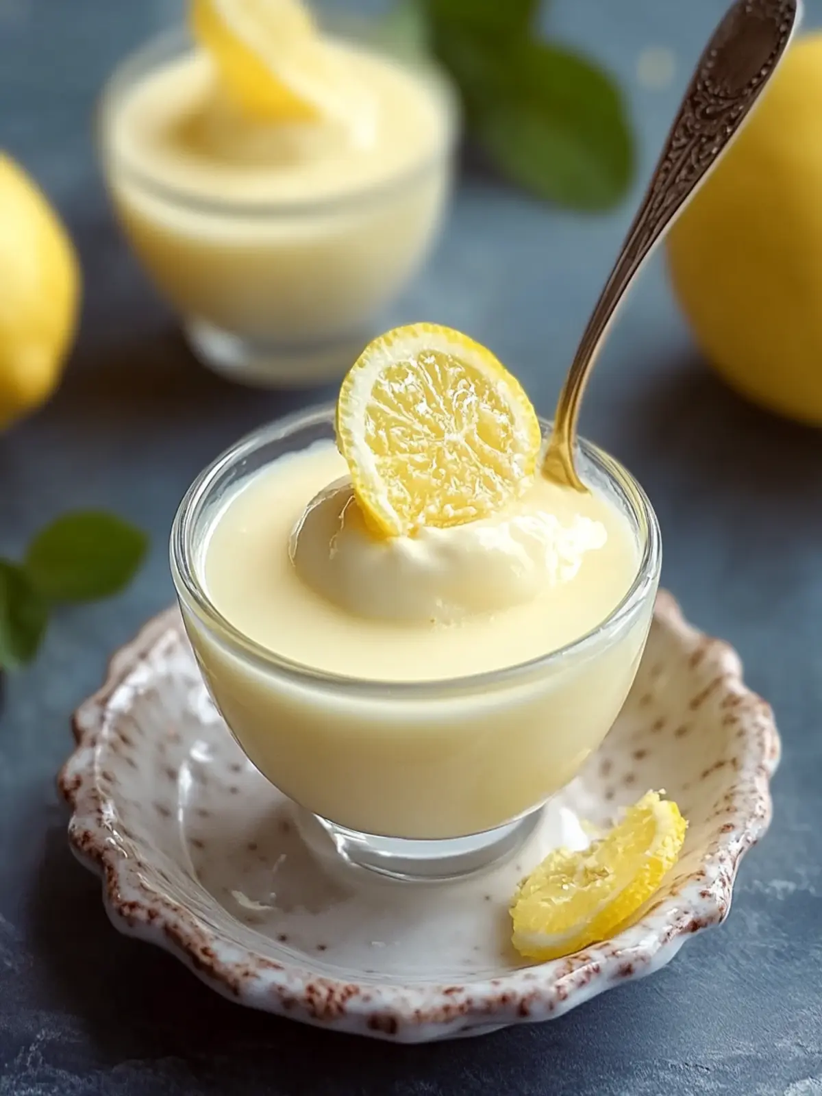 Bright Zesty Lemon Posset: Delightfully Easy Dessert Bliss 2 Bright Zesty Lemon Posset