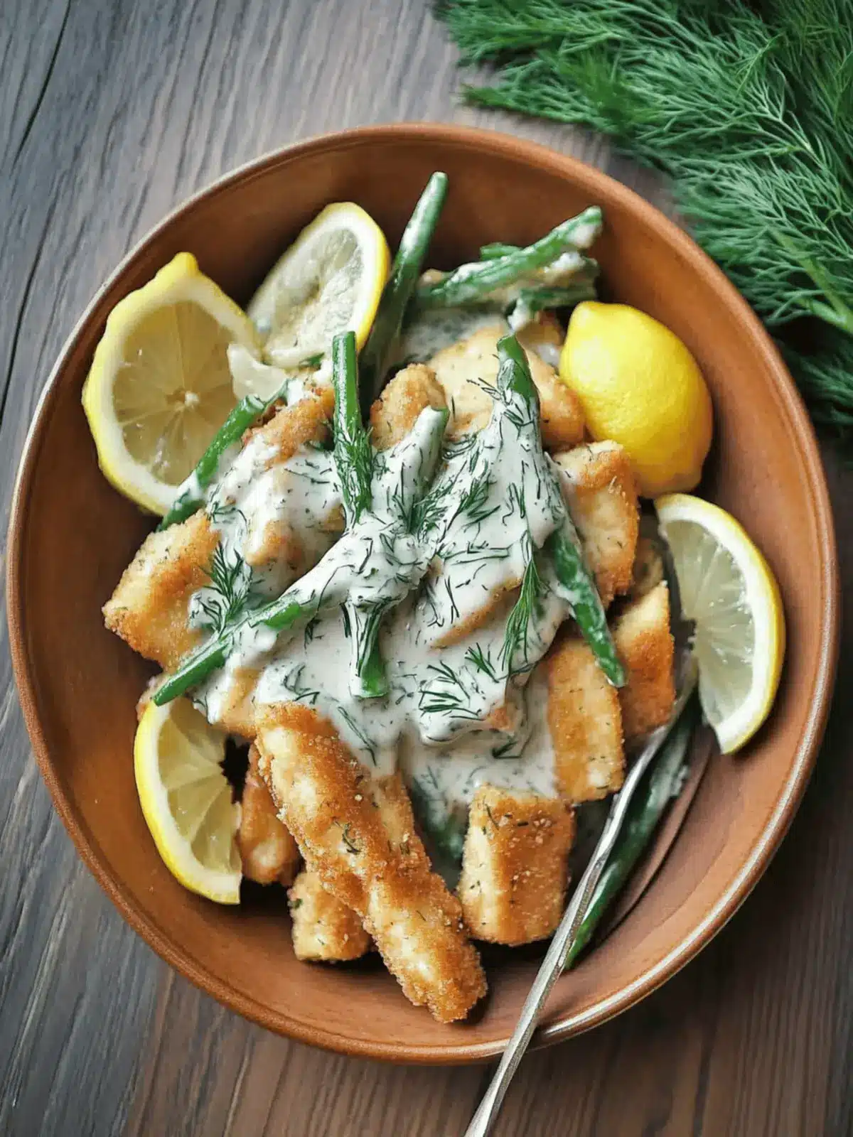 Vegan Crispy Tofu with Lemon Dill Cream Sauce You'll Love 2 Vegan Crispy Tofu with Lemon Dill Cream Sauce