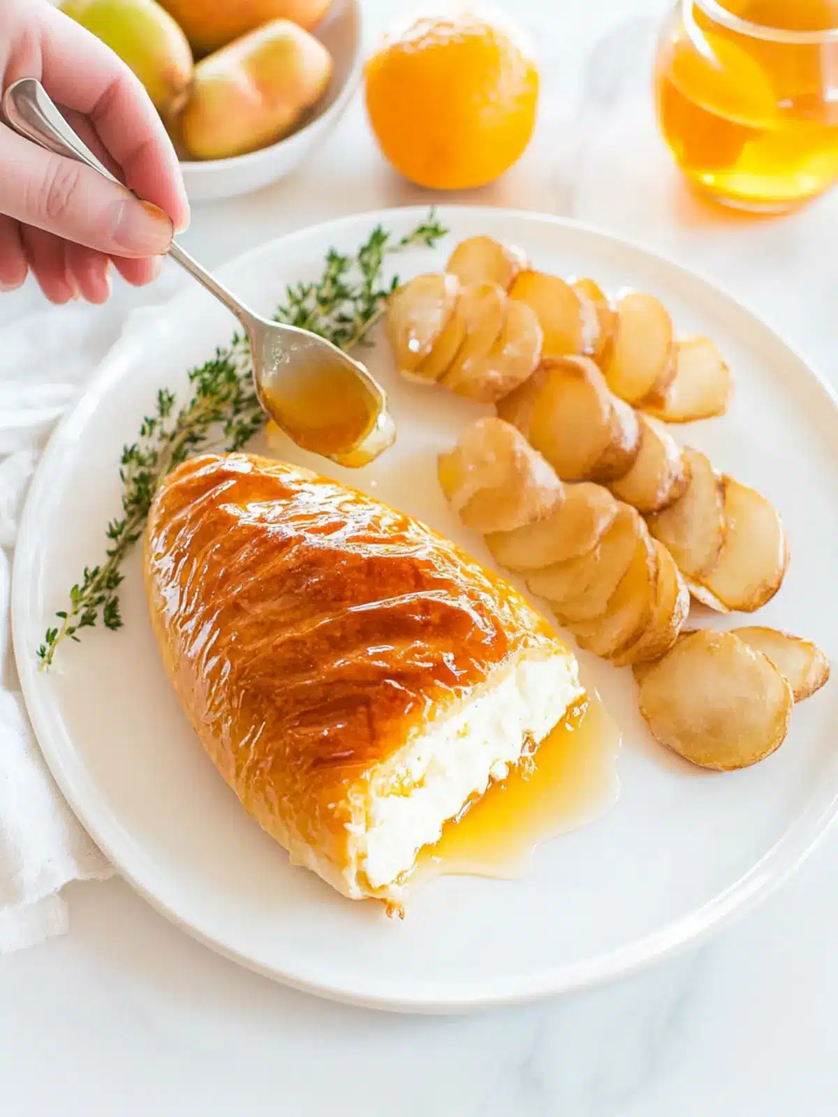 Easy Baked Goat Cheese and Honey Appetizer for Effortless Entertaining 3 Easy Baked Goat Cheese and Honey Appetizer