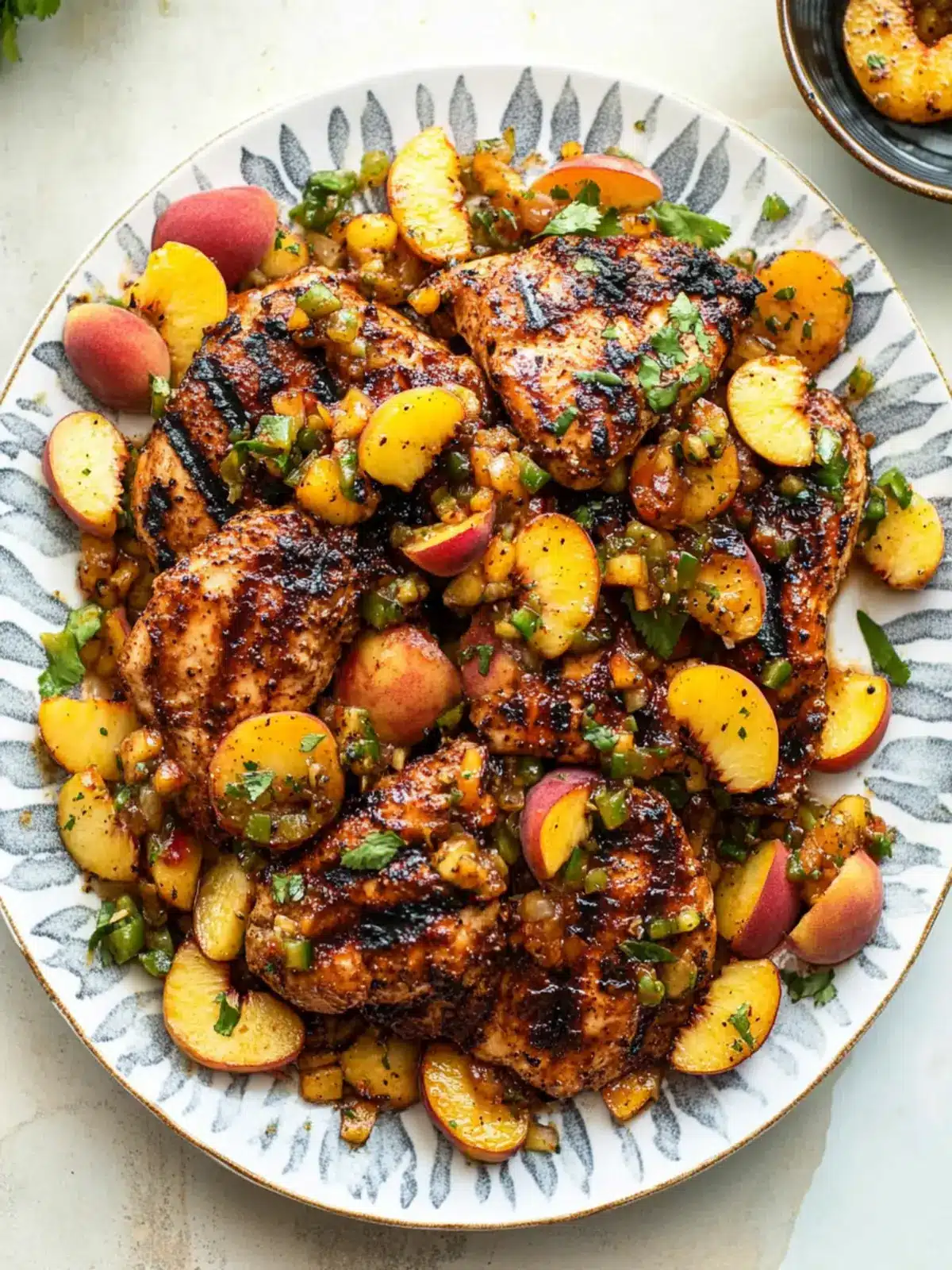 Grilled Jalapeño Peach Chicken: A Flavorful Summer Delight 2 Grilled Jalapeño Peach Chicken