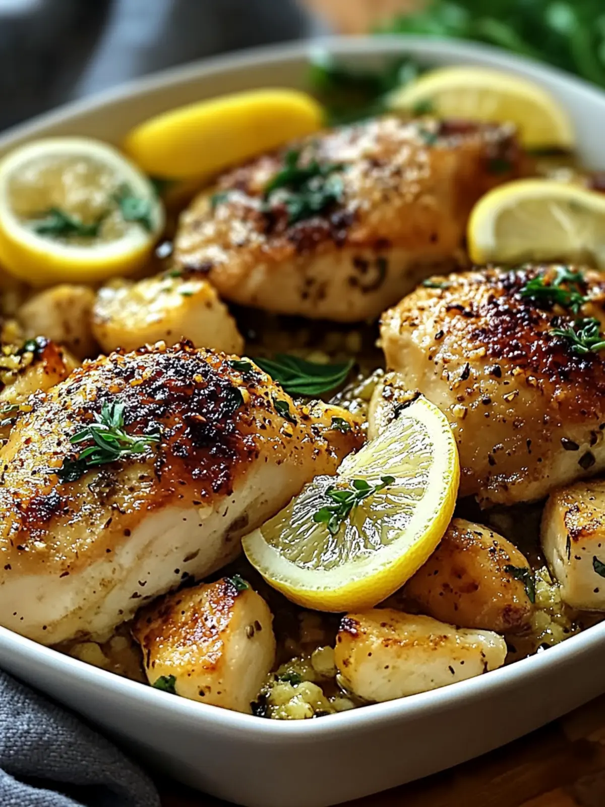 Juicy Lemon Garlic Chicken: A Quick and Healthy Delight 2 Juicy Lemon Garlic Chicken