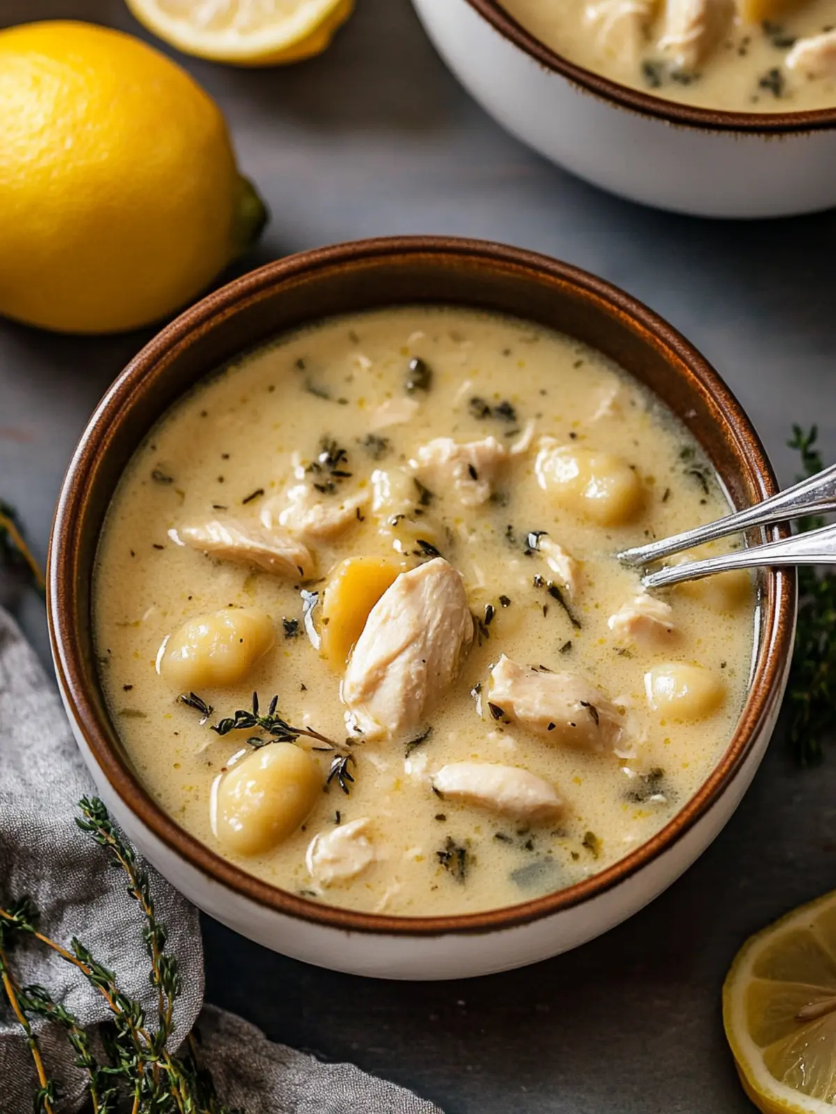 Cozy Up with Creamy Winter Lemon Chicken Gnocchi Soup 2 Creamy Winter Lemon Chicken Gnocchi Soup